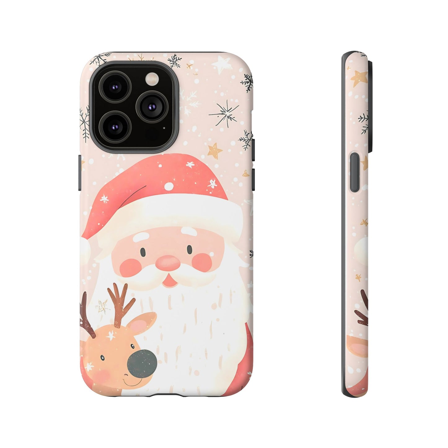 Cute iPhone Case – Santa Claus Pattern