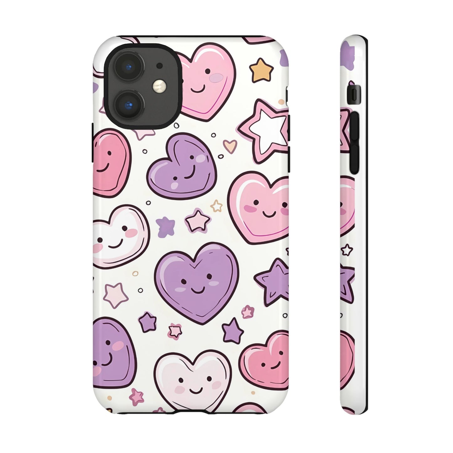 iPhone case - Cute Heart pattern