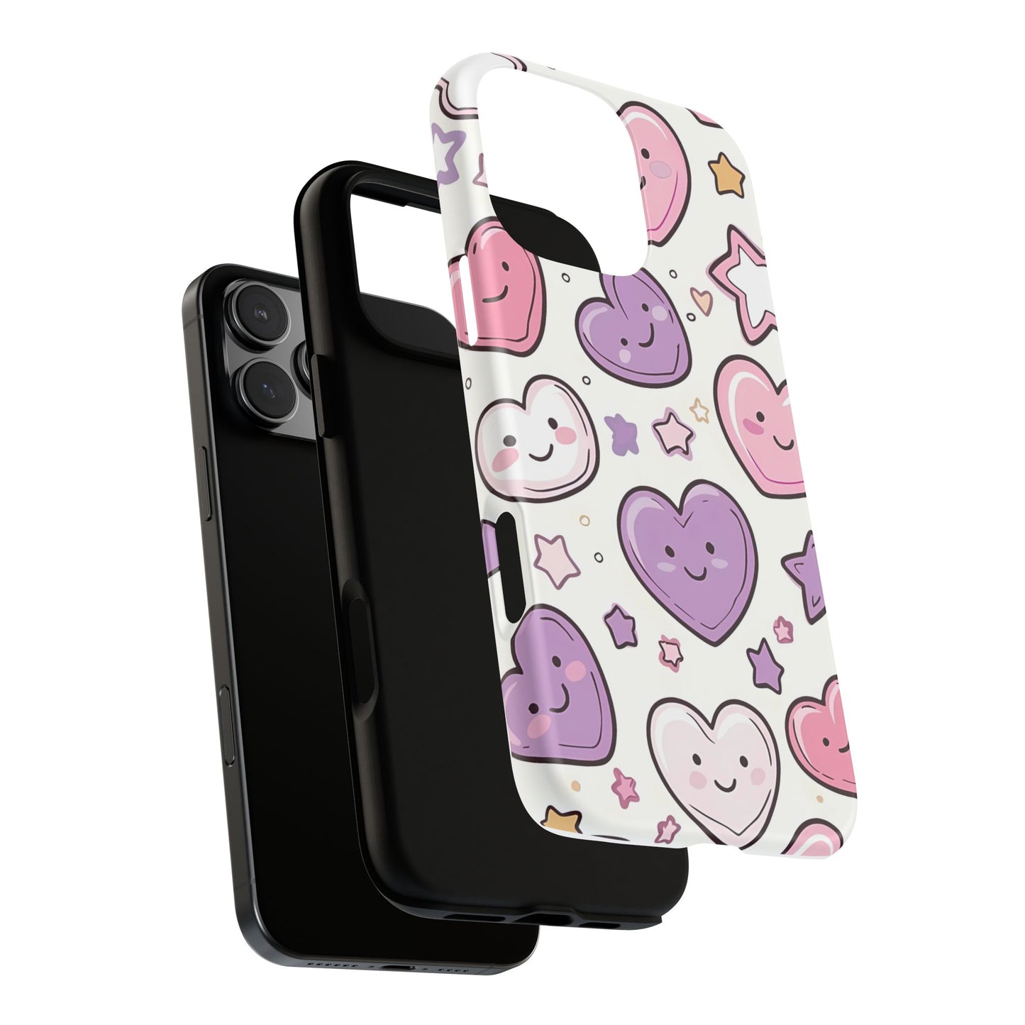 iPhone case - Cute Heart pattern