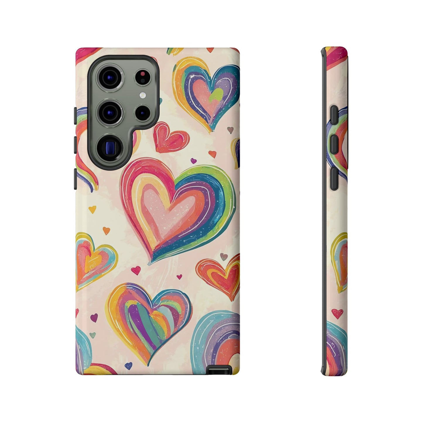 Cute iPhone Case – Colorful Heart