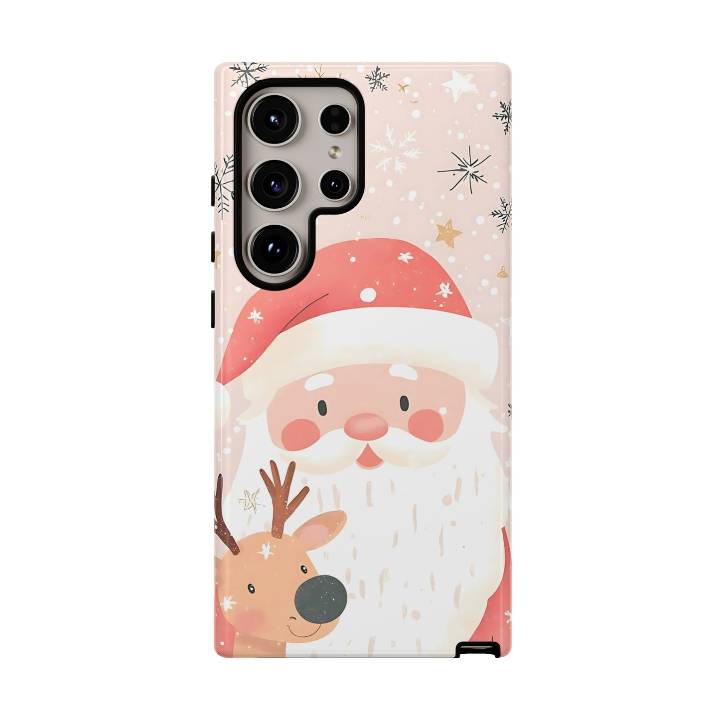 Cute iPhone Case – Santa Claus Pattern