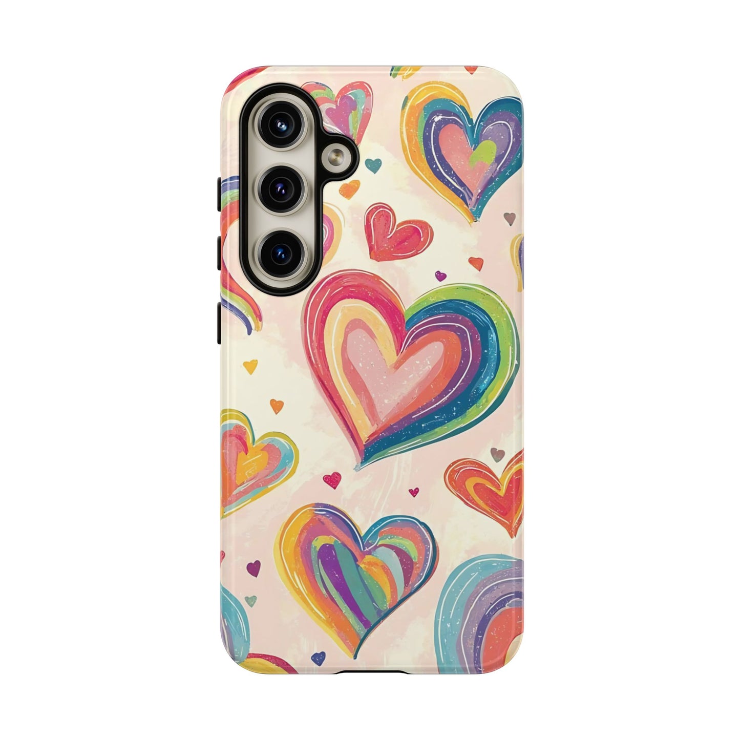 Cute iPhone Case – Colorful Heart