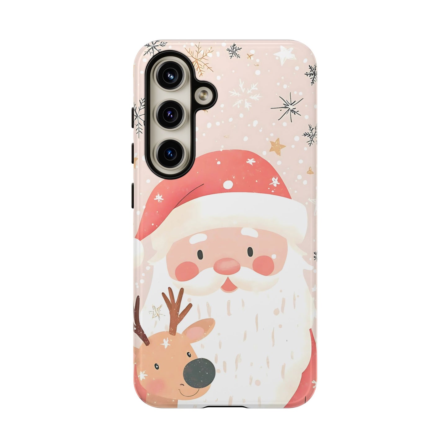 Cute iPhone Case – Santa Claus Pattern