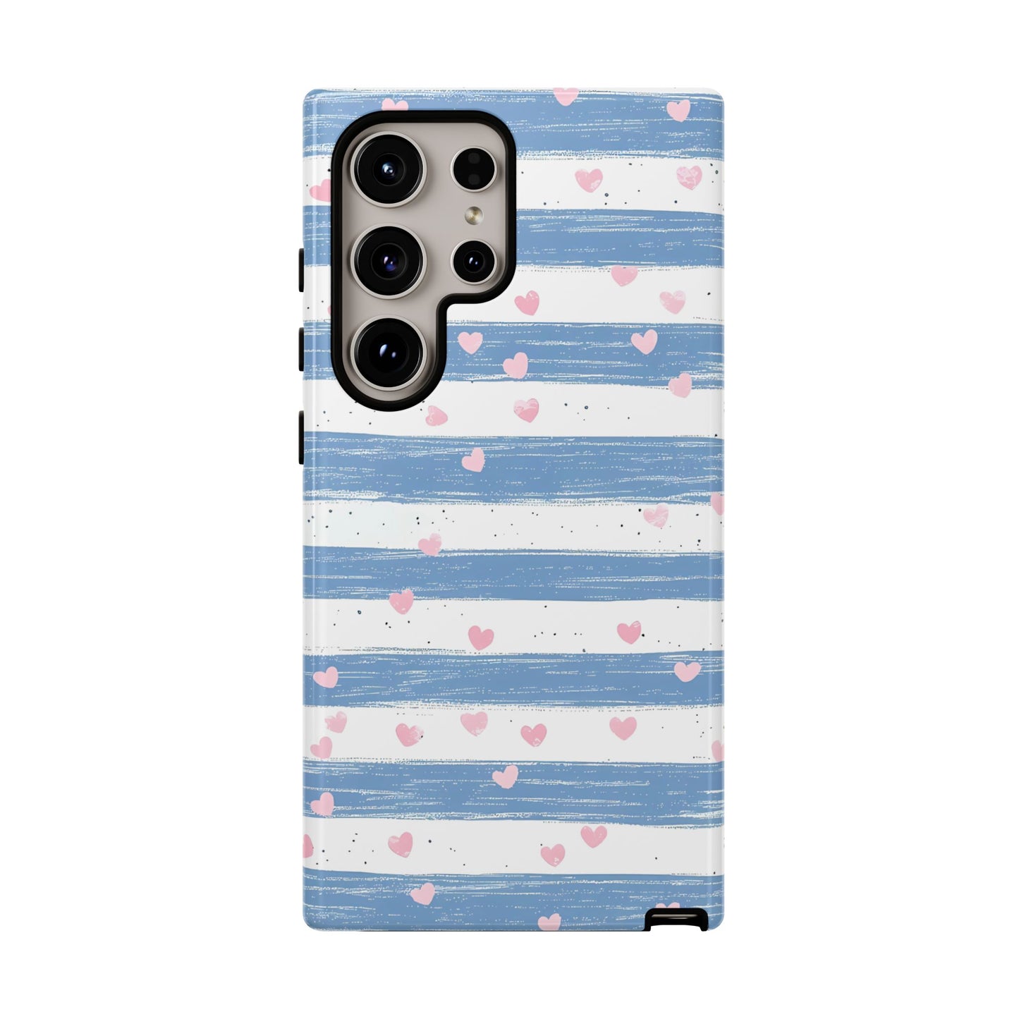 iPhone Case – Blue and White Pattern