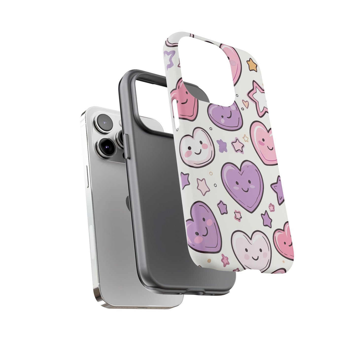 iPhone case - Cute Heart pattern