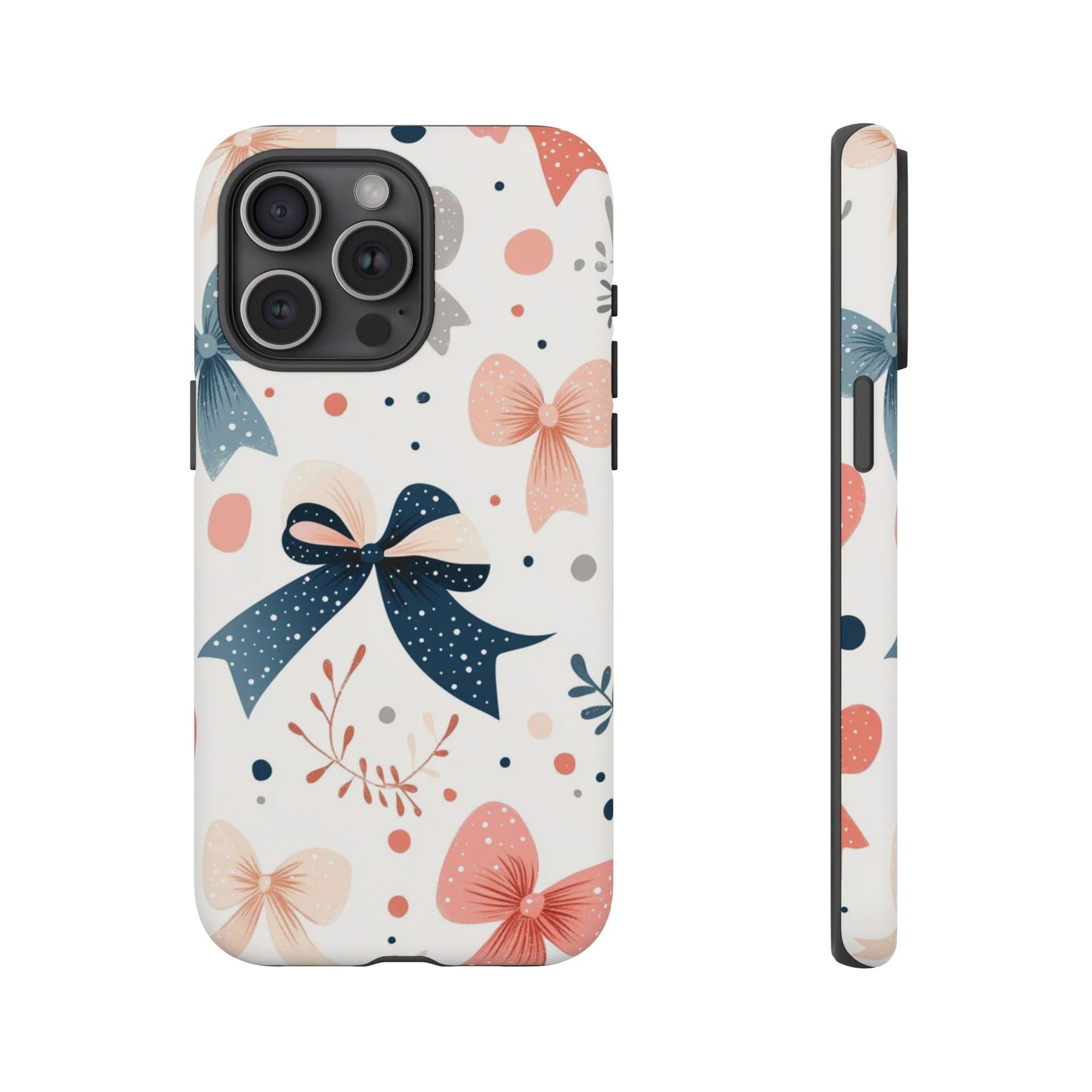 iPhone case - Cute Bow pattern