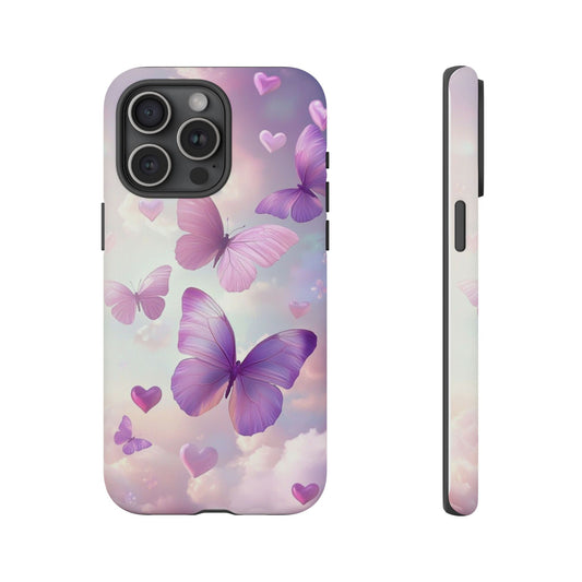 iPhone Case -Purple Butterfly