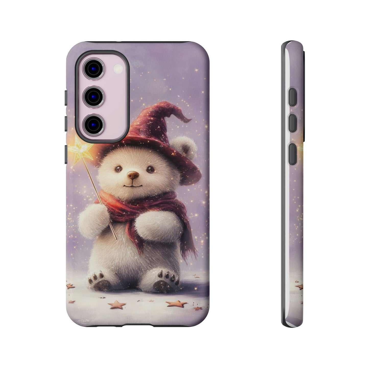 iPhone Case -Purple and ฺBear