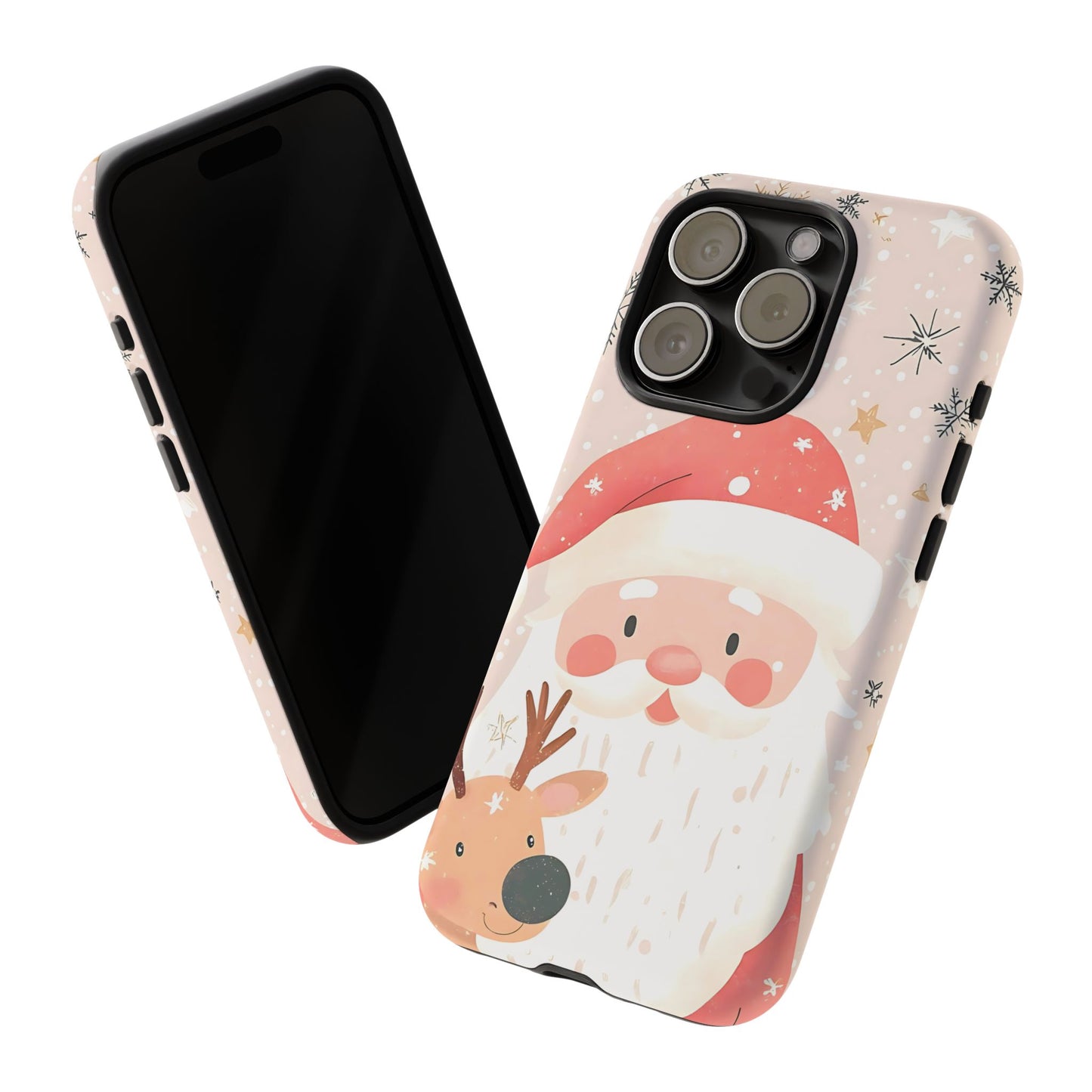 Cute iPhone Case – Santa Claus Pattern