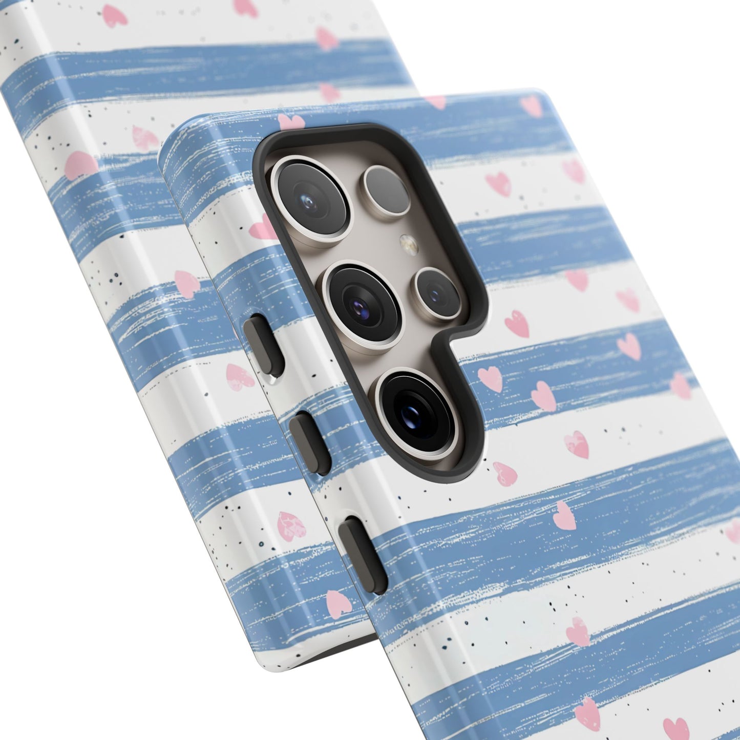 iPhone Case – Blue and White Pattern