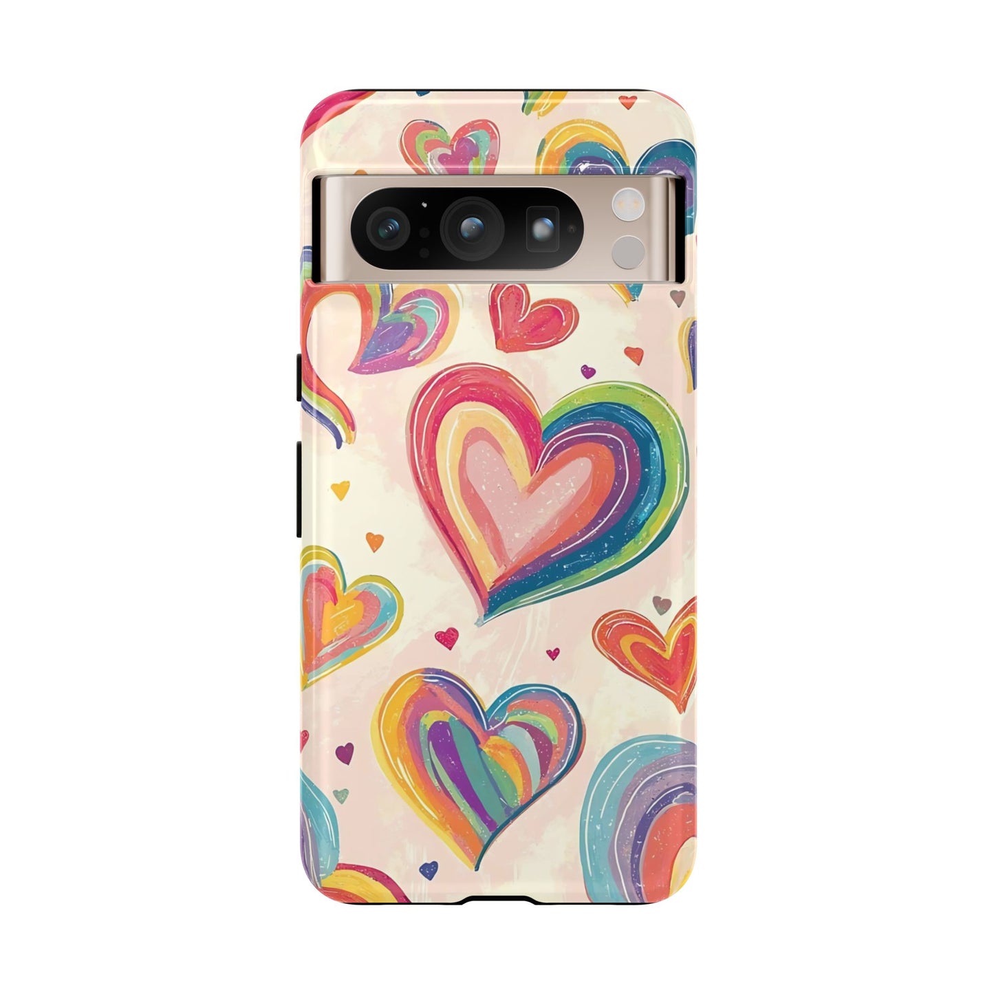 Cute iPhone Case – Colorful Heart