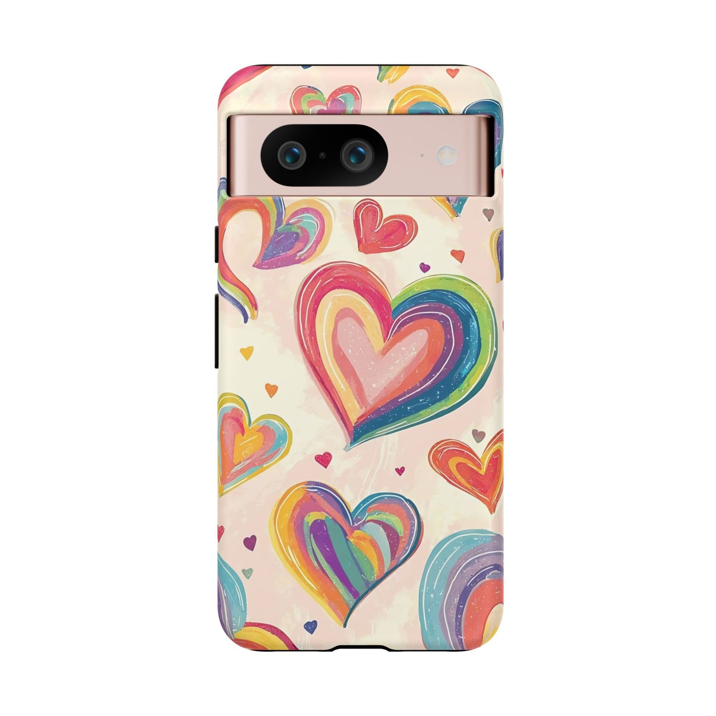 Cute iPhone Case – Colorful Heart