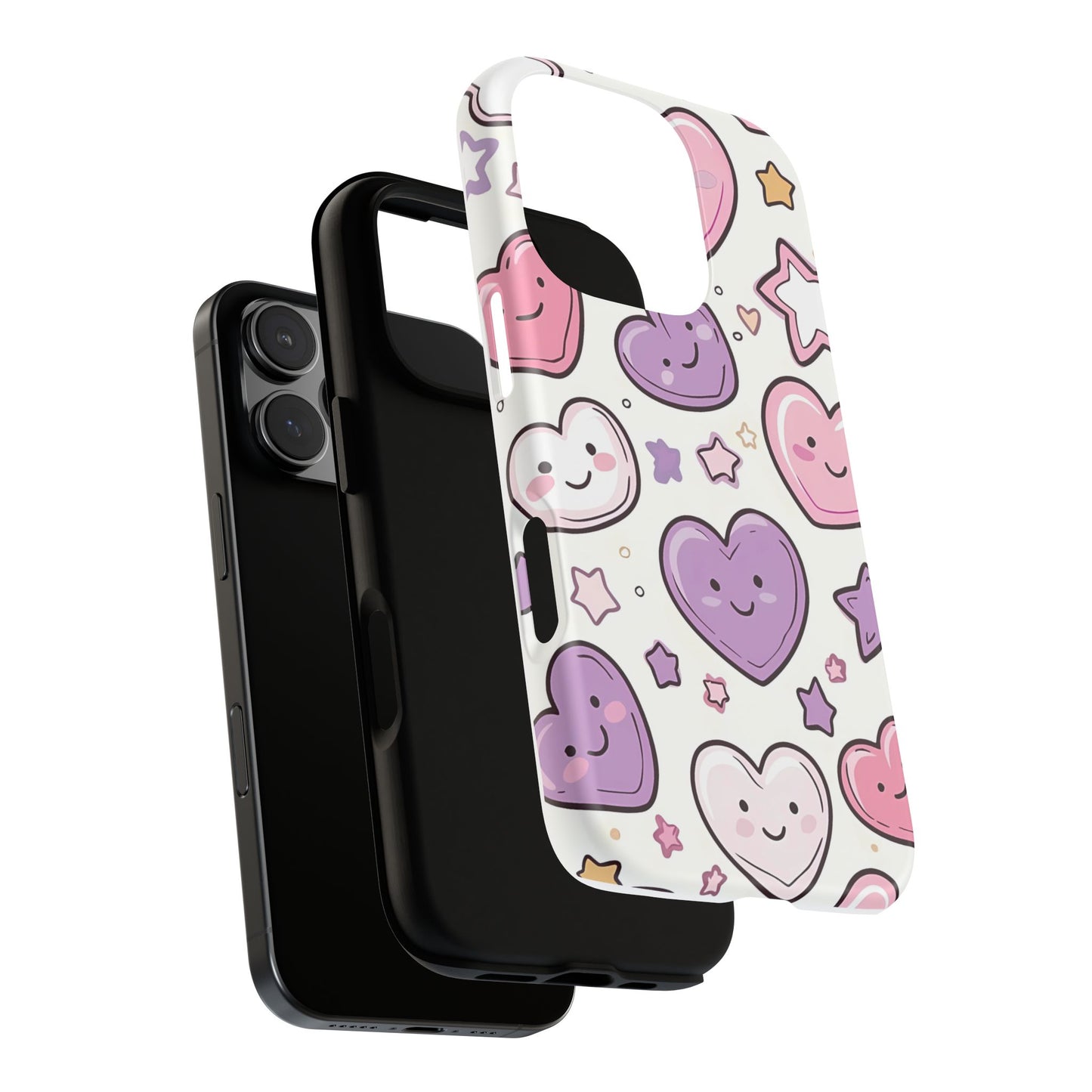 iPhone case - Cute Heart pattern