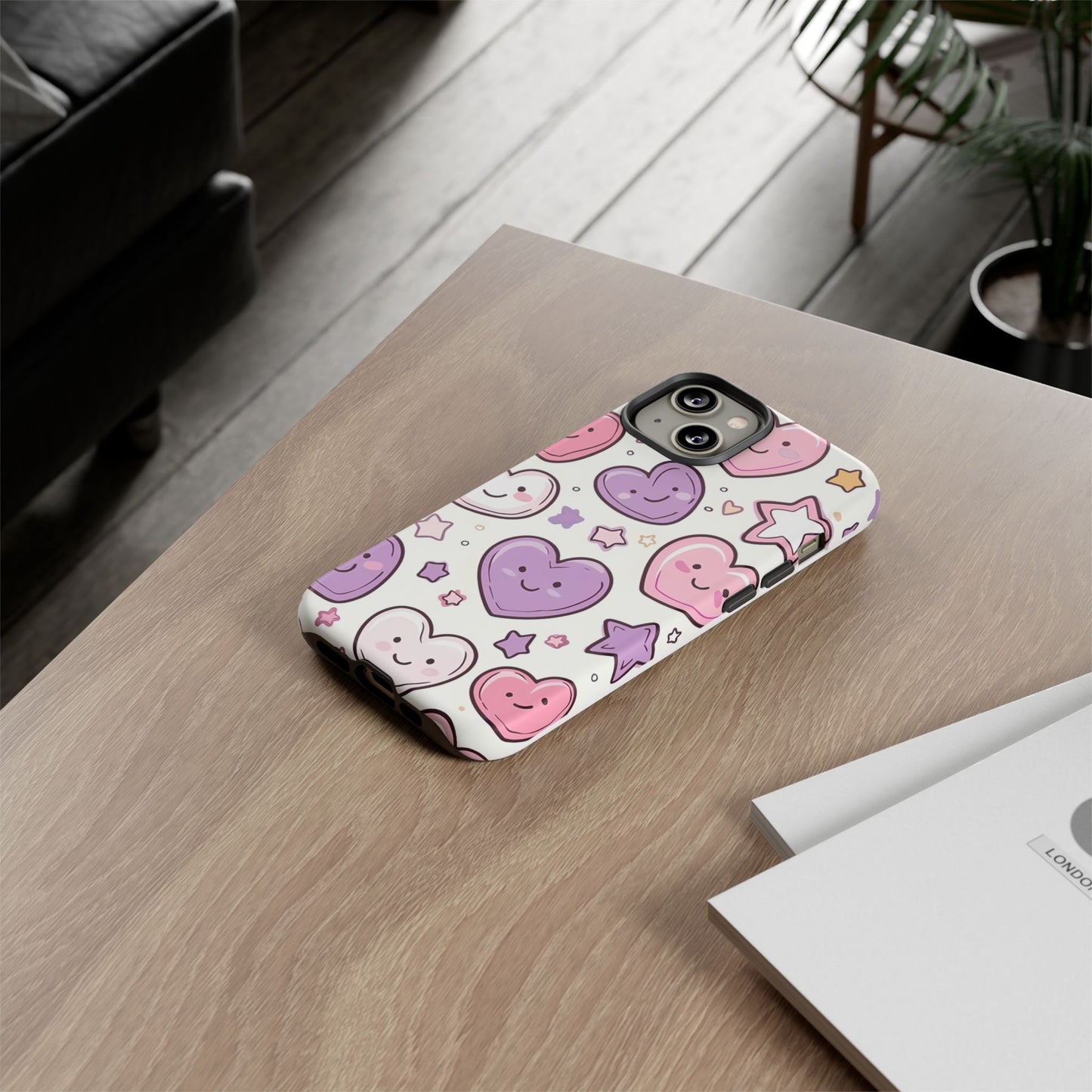 iPhone case - Cute Heart pattern