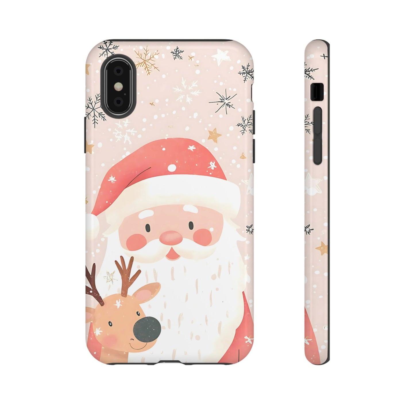 Cute iPhone Case – Santa Claus Pattern