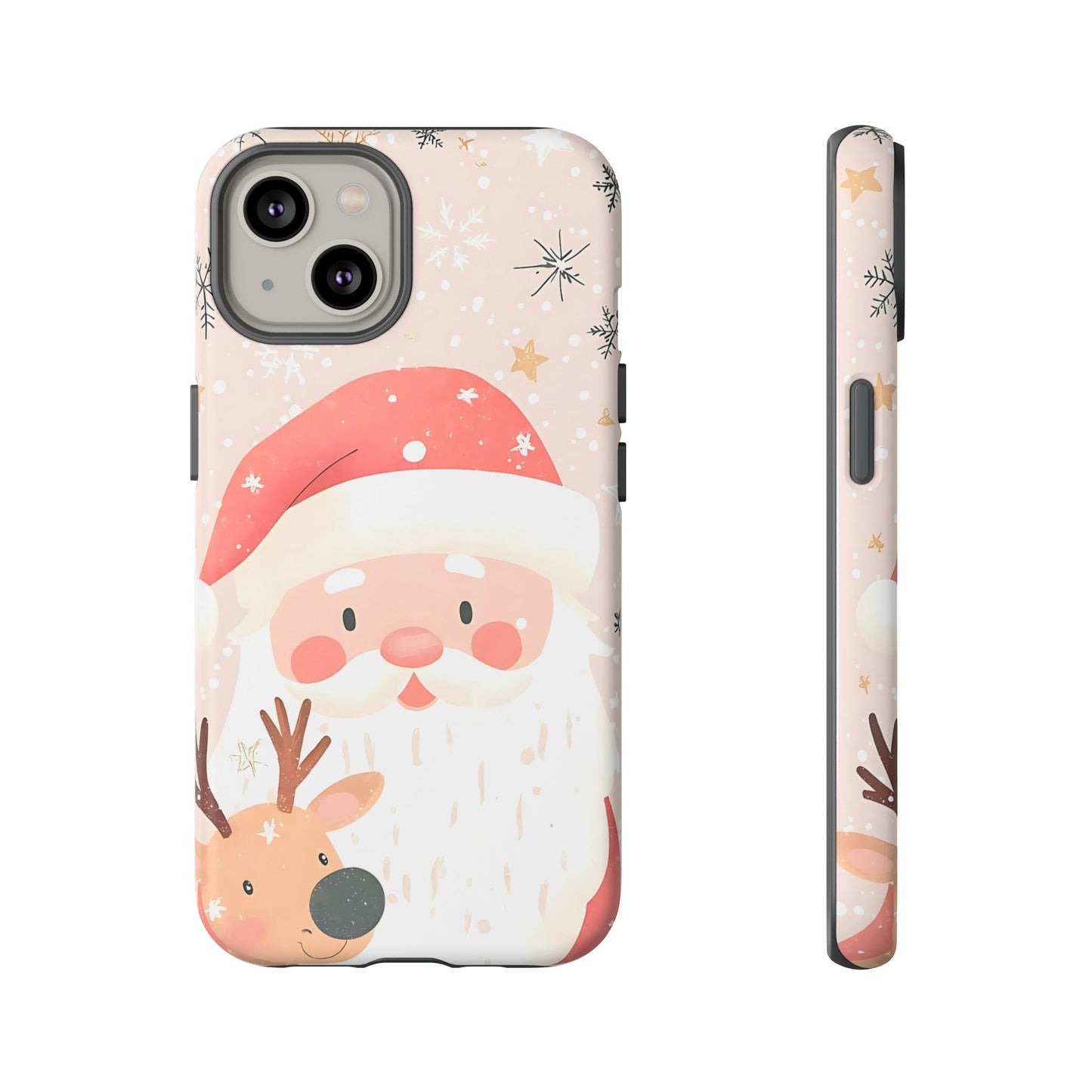 Cute iPhone Case – Santa Claus Pattern