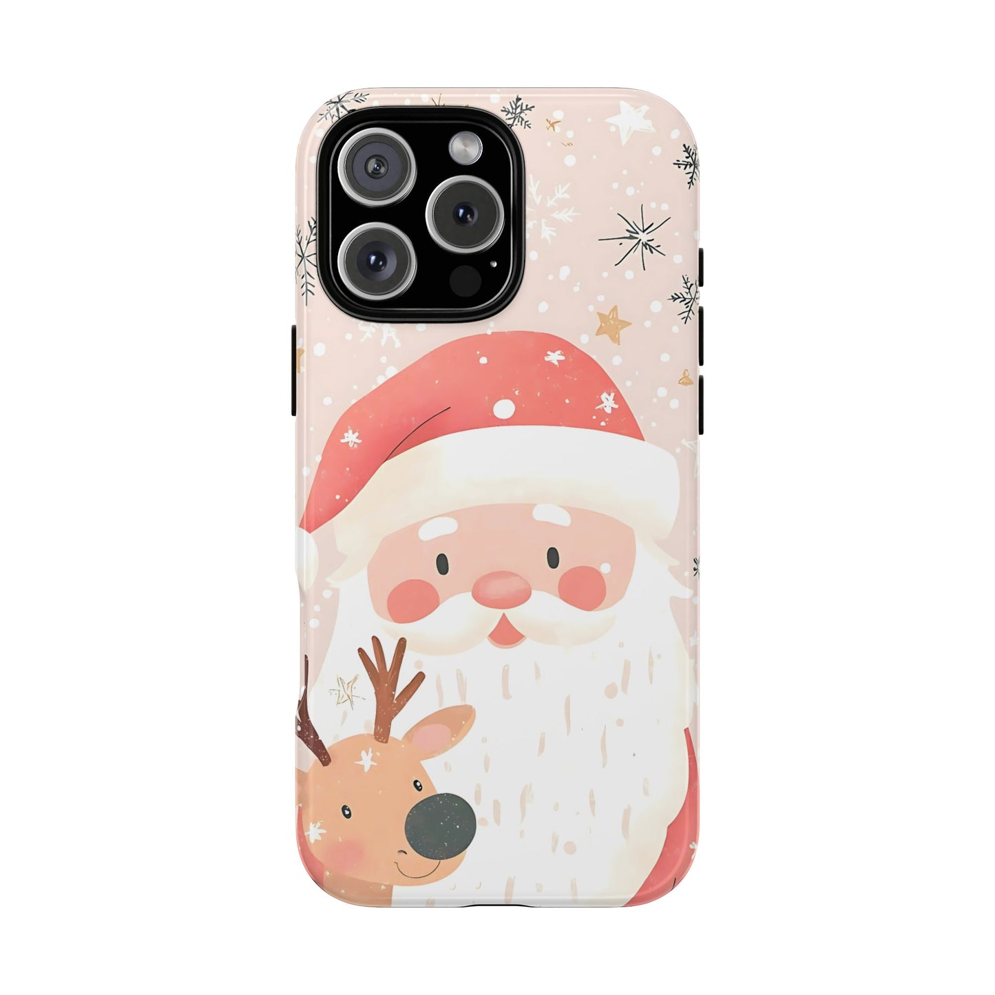 Cute iPhone Case – Santa Claus Pattern