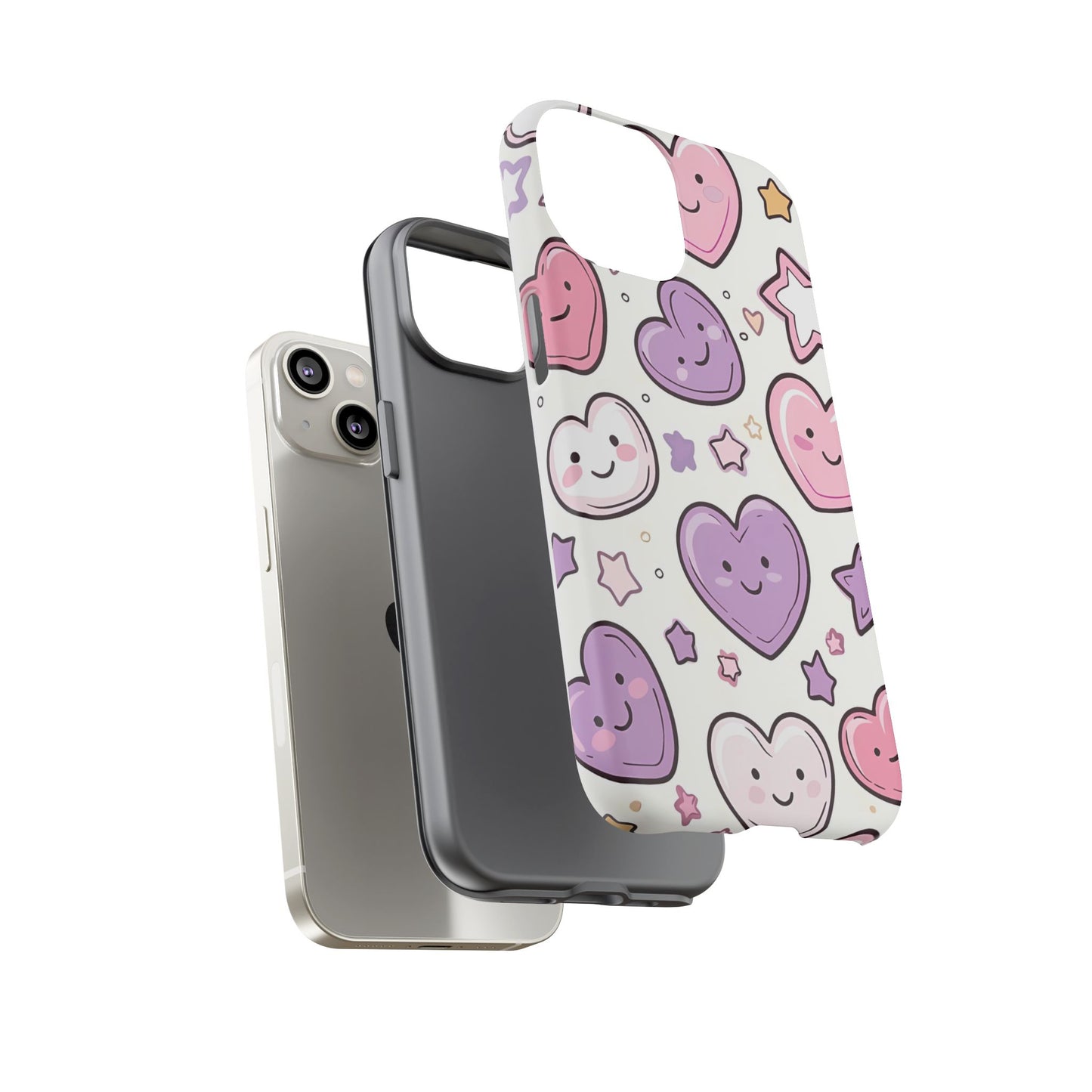 iPhone case - Cute Heart pattern