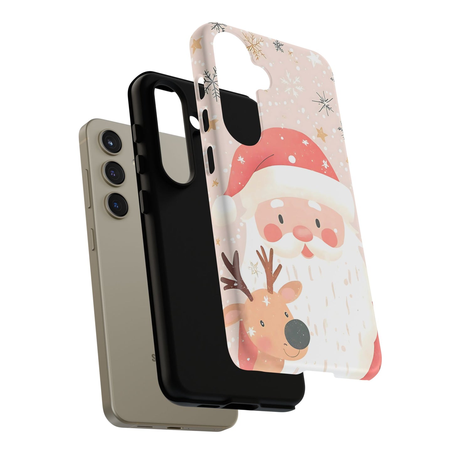 Cute iPhone Case – Santa Claus Pattern