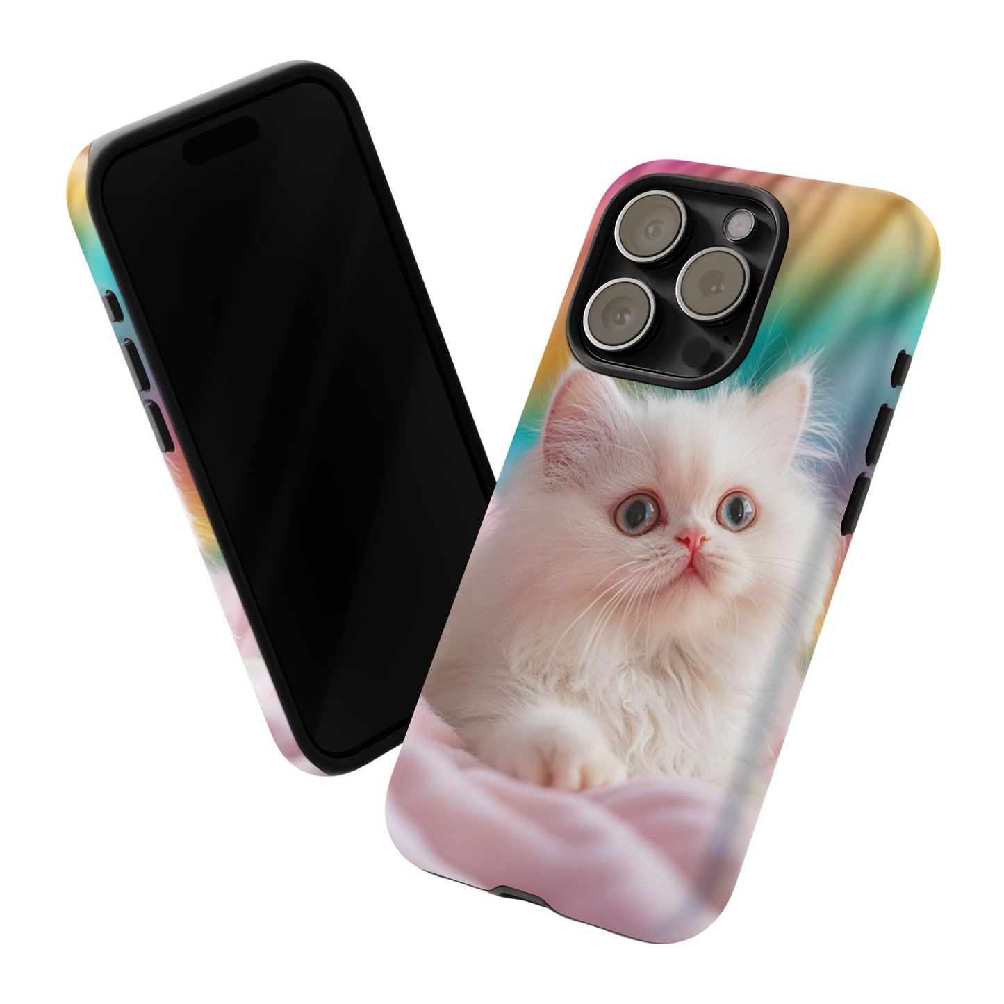 iPhone Case - Cute White Cat