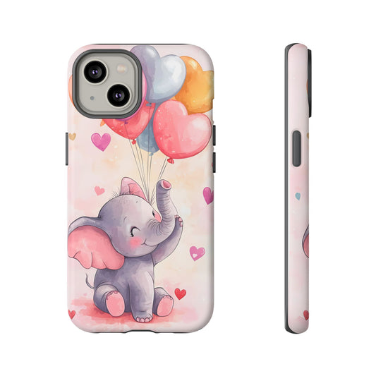 iPhone Case – Cute Baby Elephant