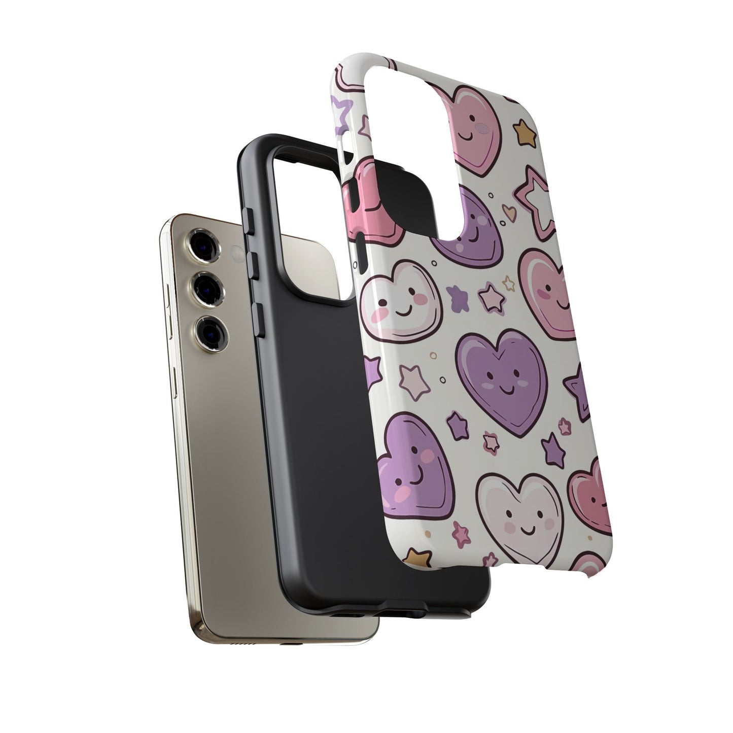 iPhone case - Cute Heart pattern