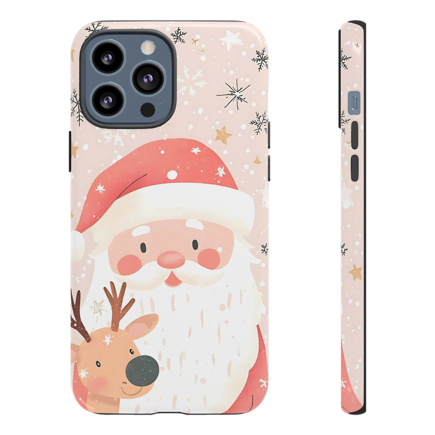 Cute iPhone Case – Santa Claus Pattern