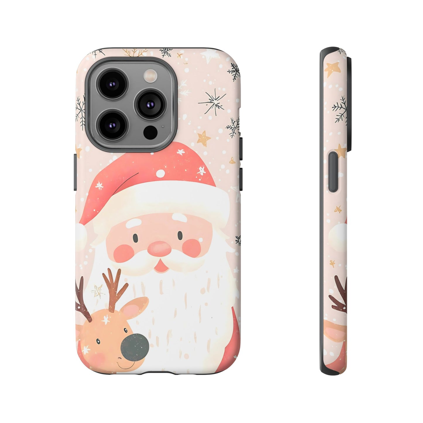 Cute iPhone Case – Santa Claus Pattern