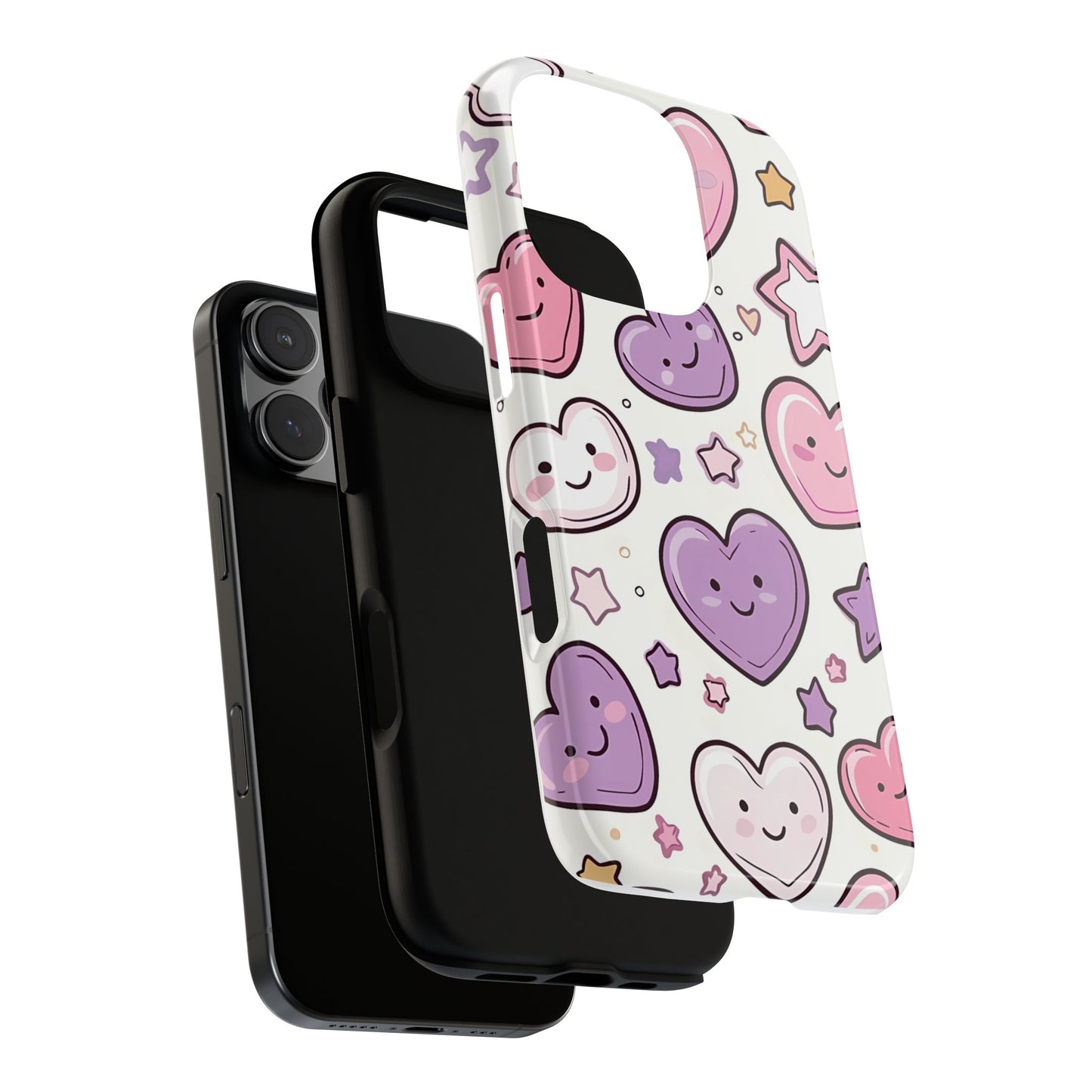 iPhone case - Cute Heart pattern