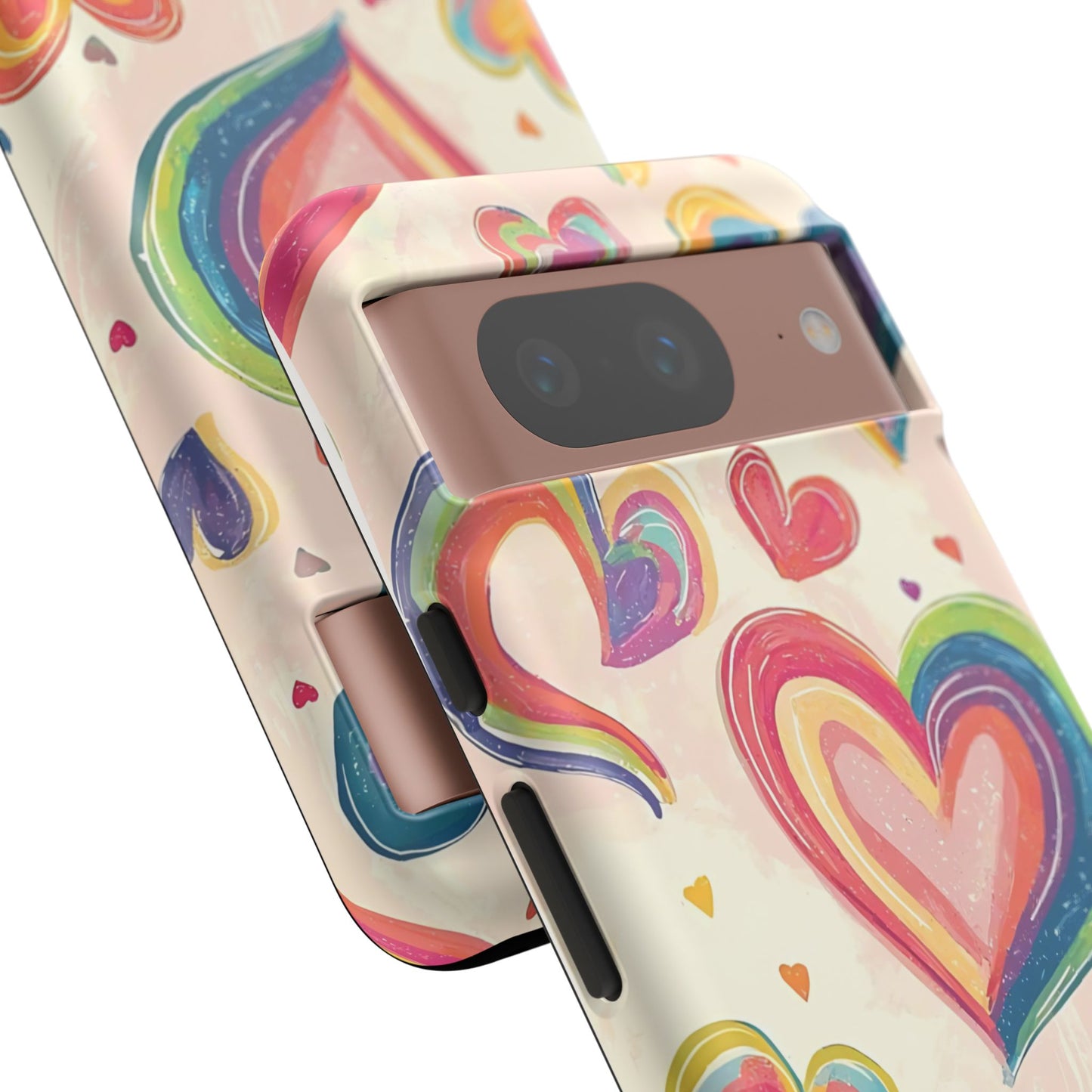 Cute iPhone Case – Colorful Heart