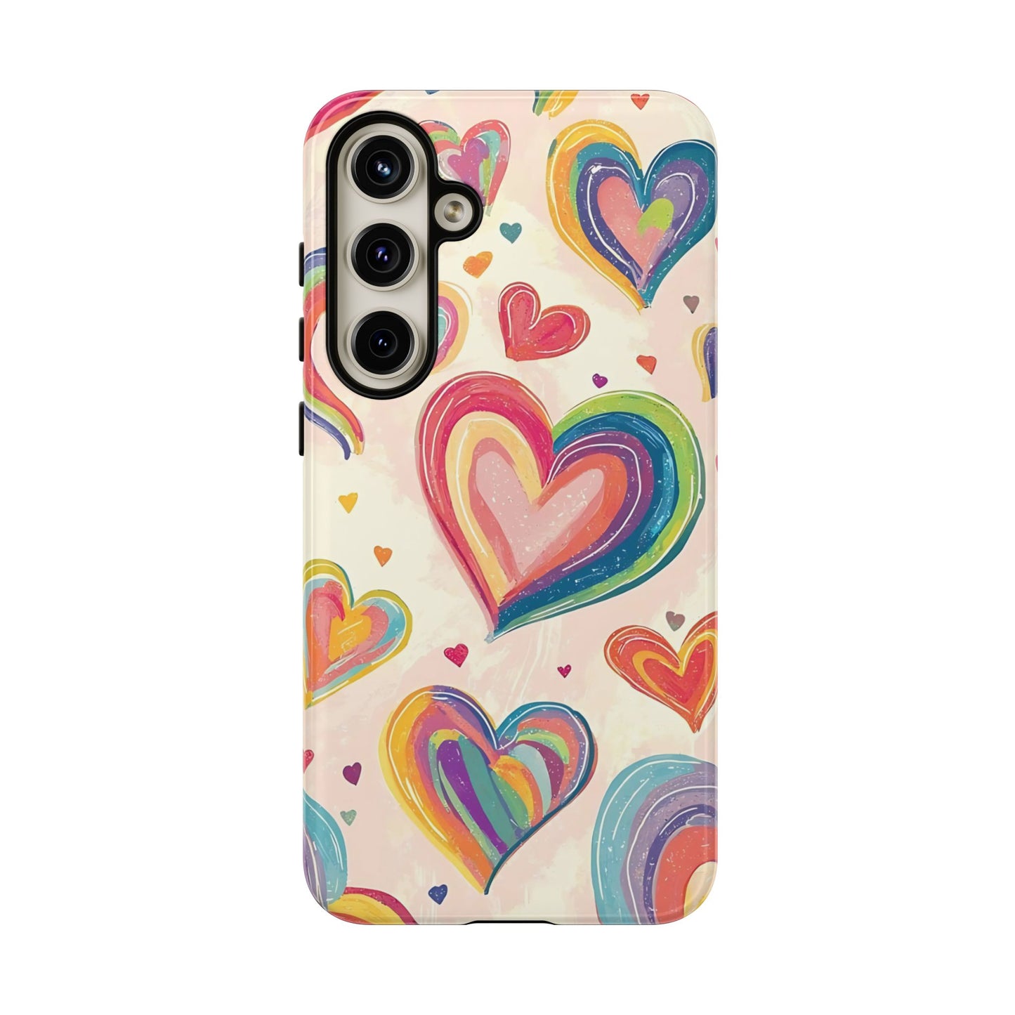 Cute iPhone Case – Colorful Heart