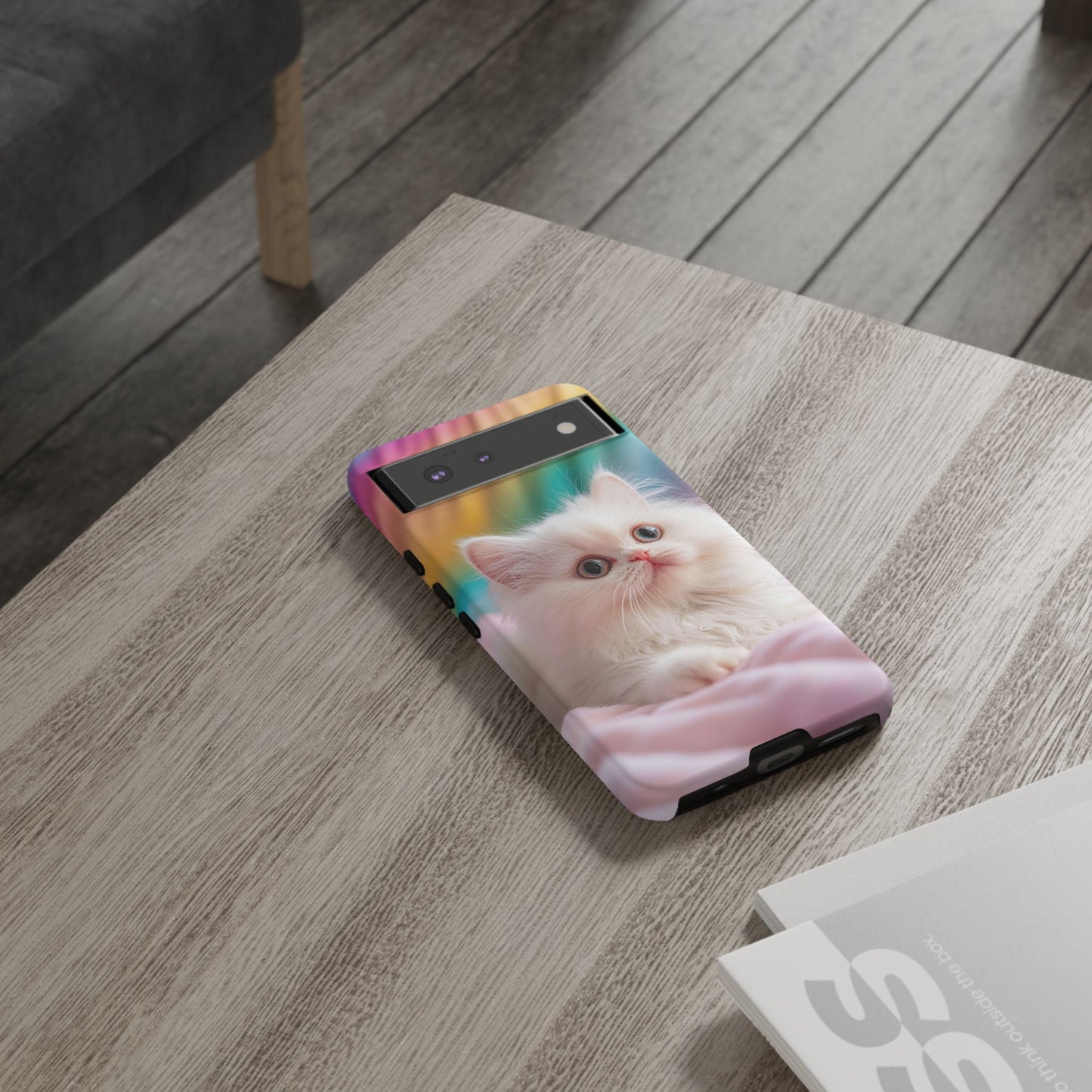 iPhone Case - Cute White Cat