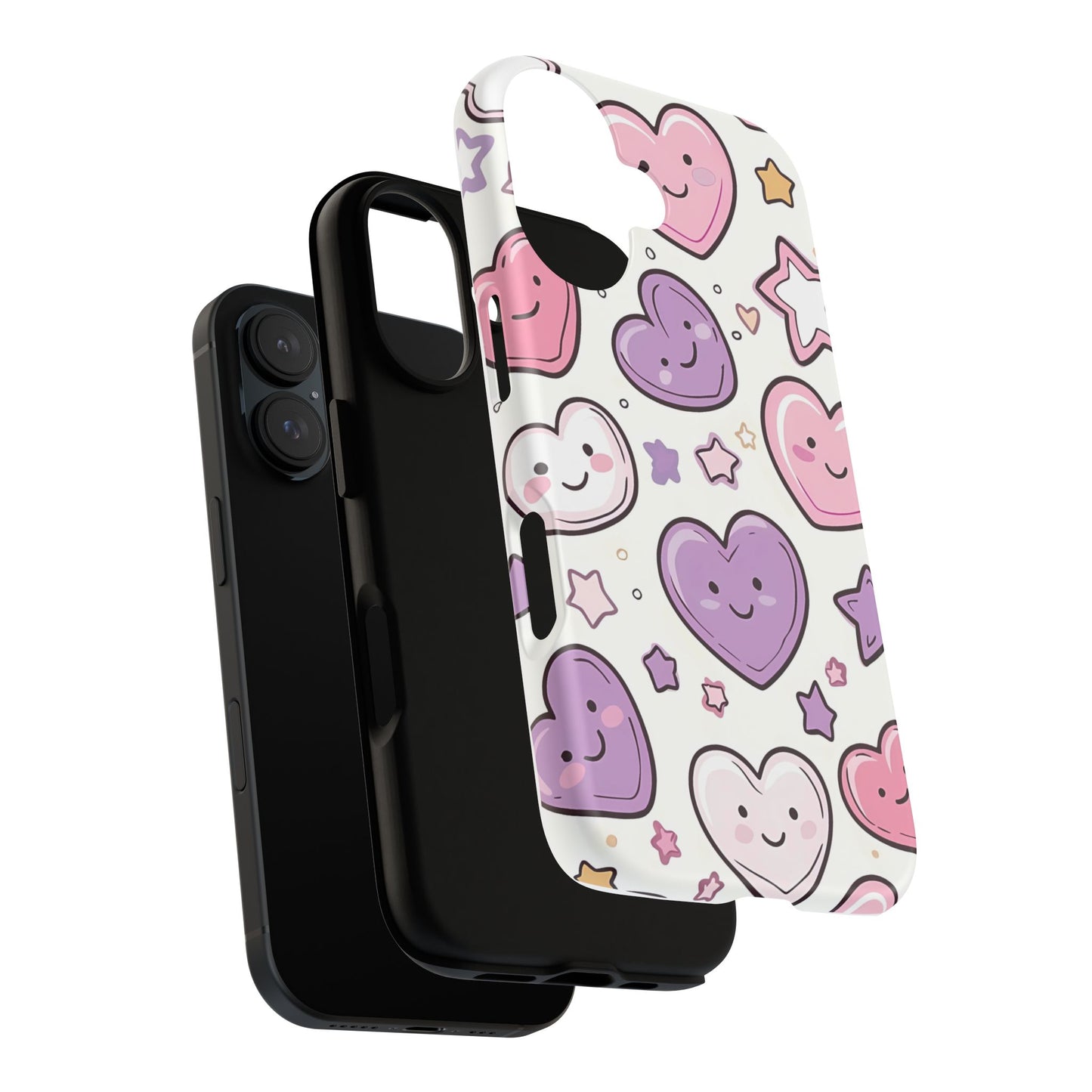 iPhone case - Cute Heart pattern