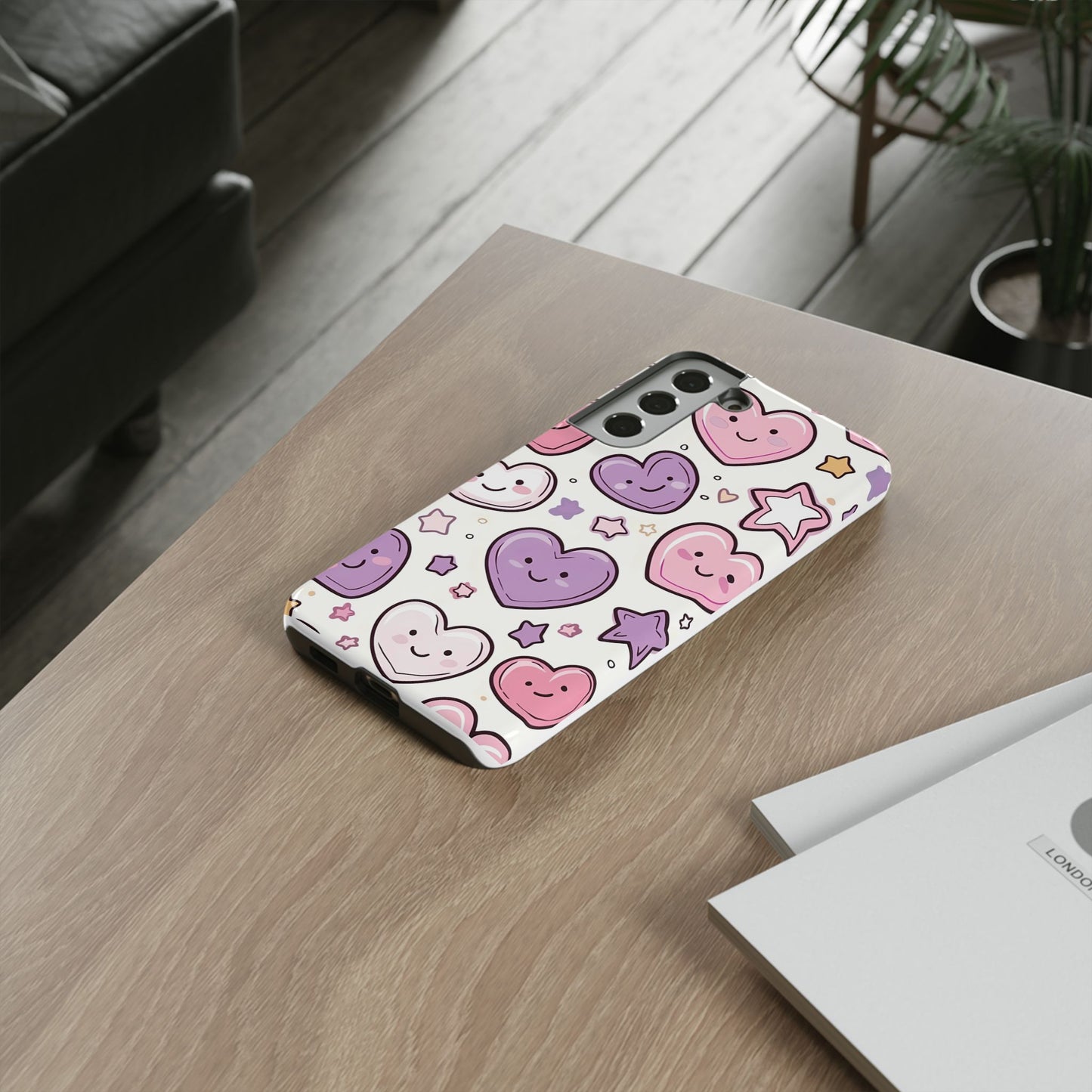 iPhone case - Cute Heart pattern