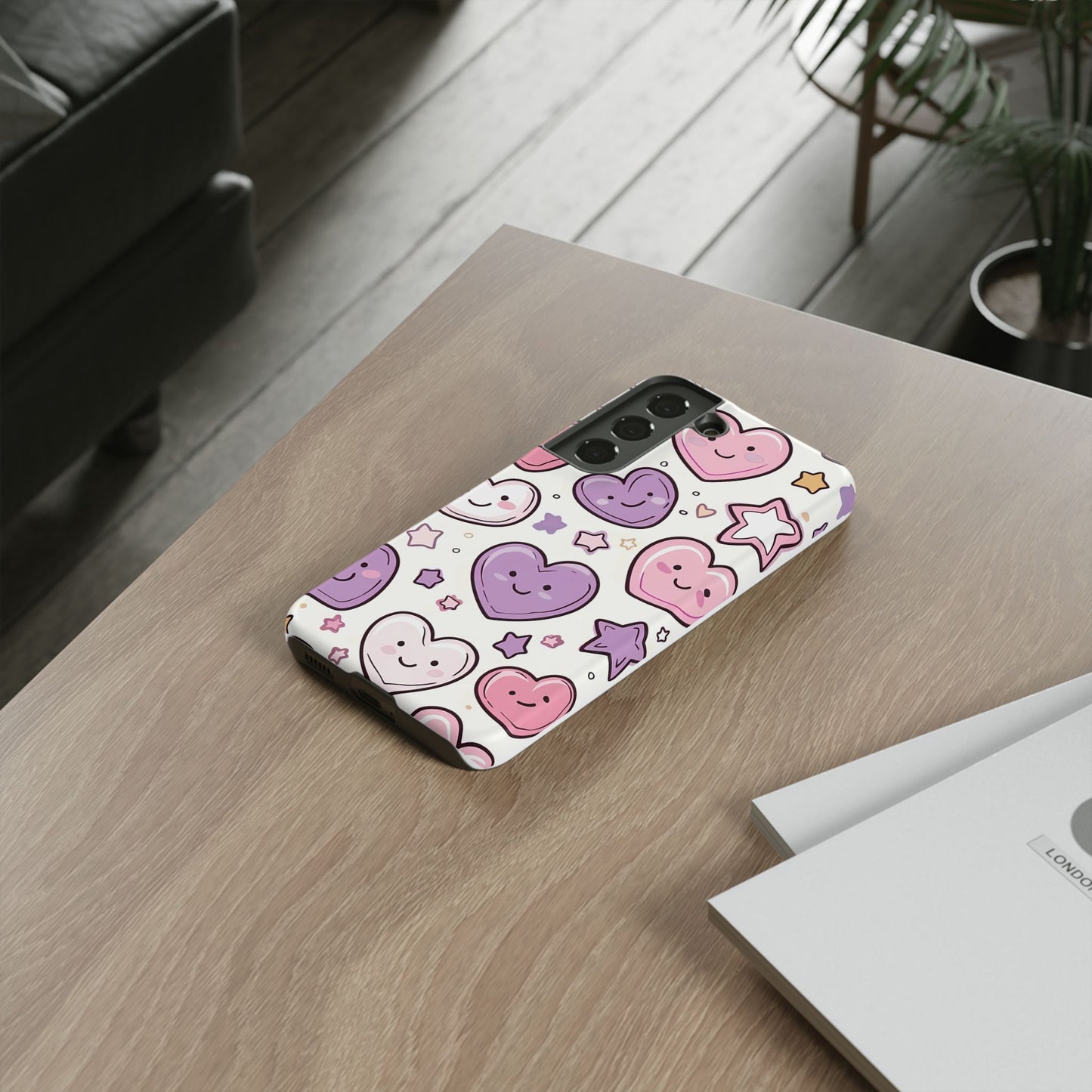 iPhone case - Cute Heart pattern