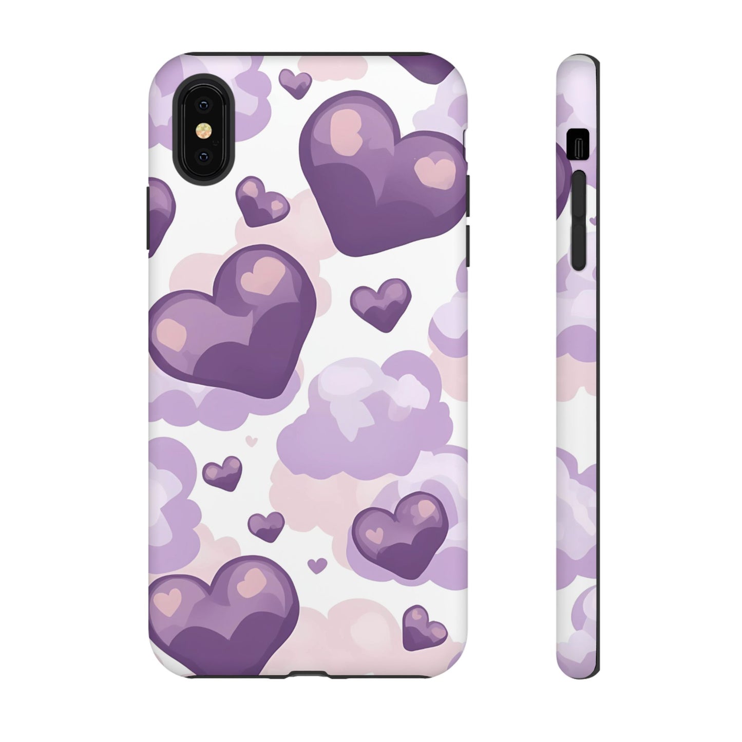 iPhone case -Purple heart