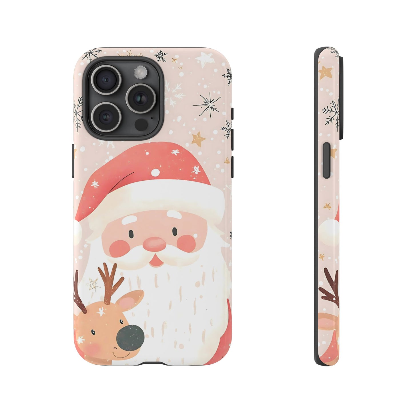 Cute iPhone Case – Santa Claus Pattern