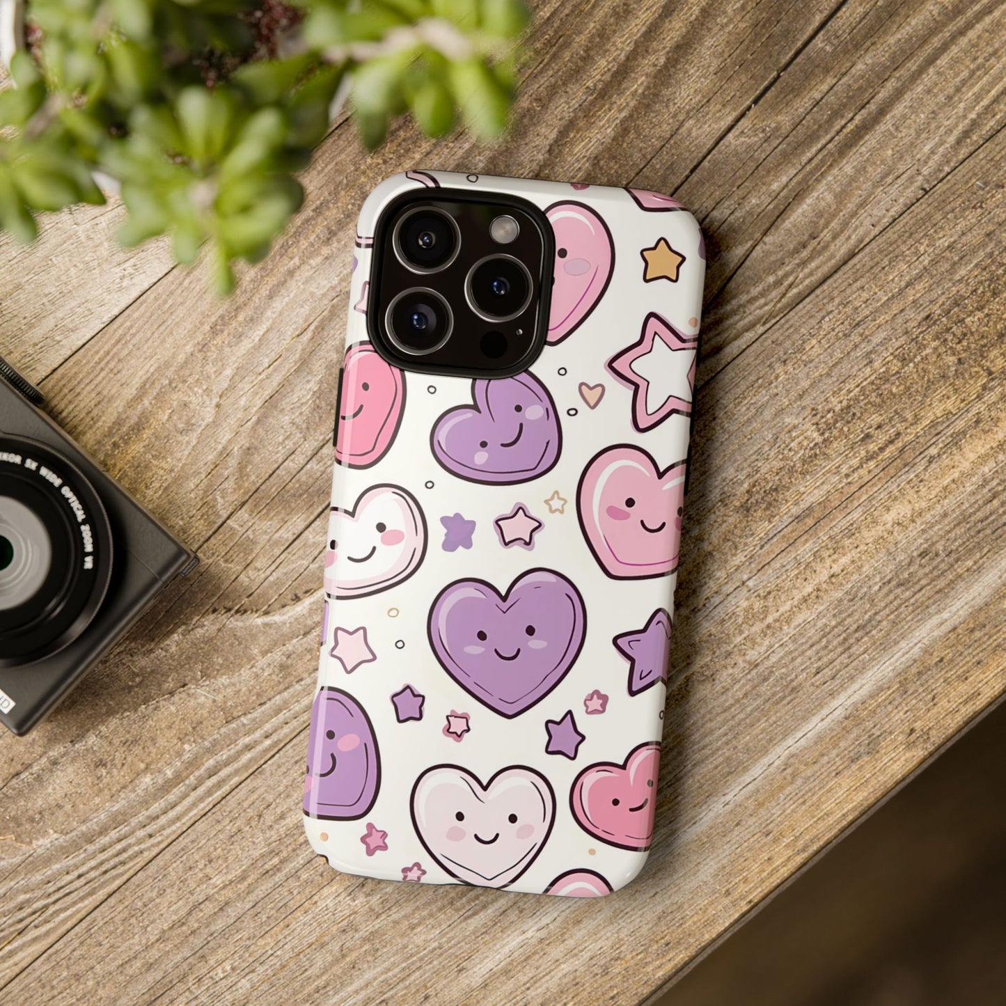 iPhone case - Cute Heart pattern