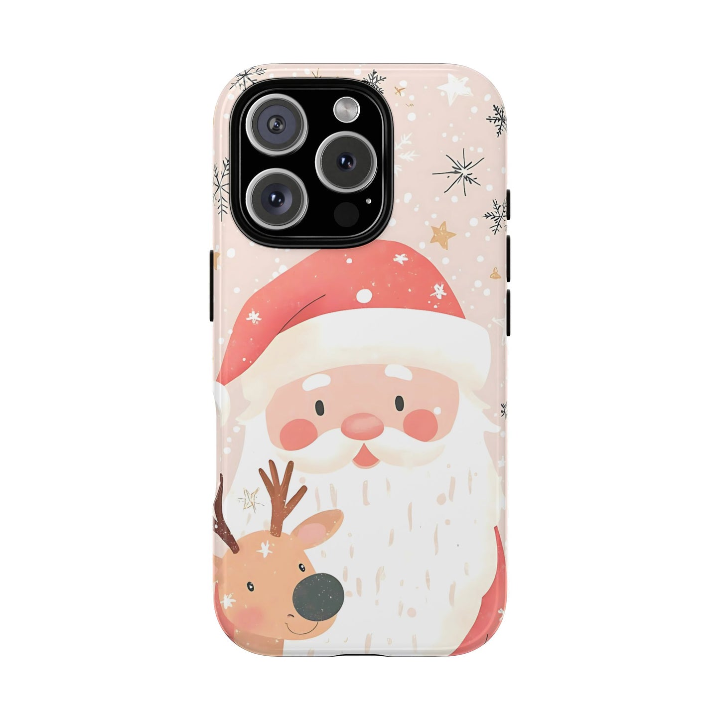 Cute iPhone Case – Santa Claus Pattern