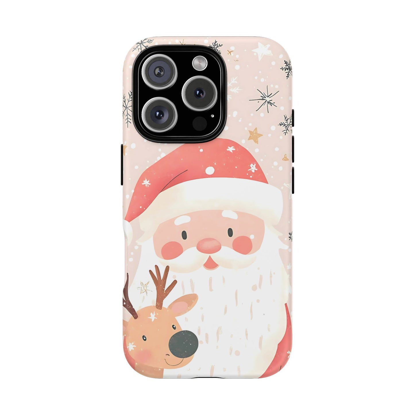 Cute iPhone Case – Santa Claus Pattern