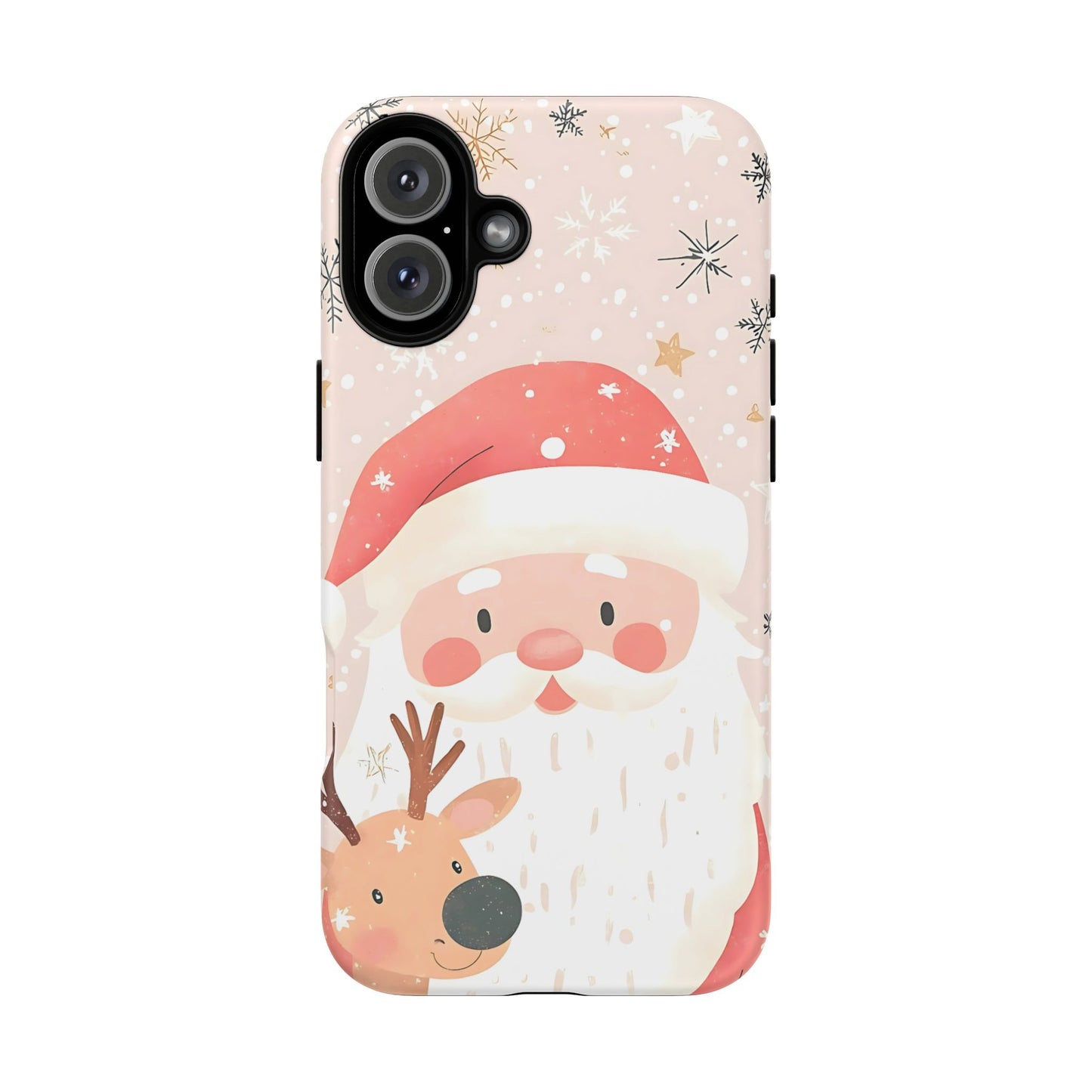 Cute iPhone Case – Santa Claus Pattern