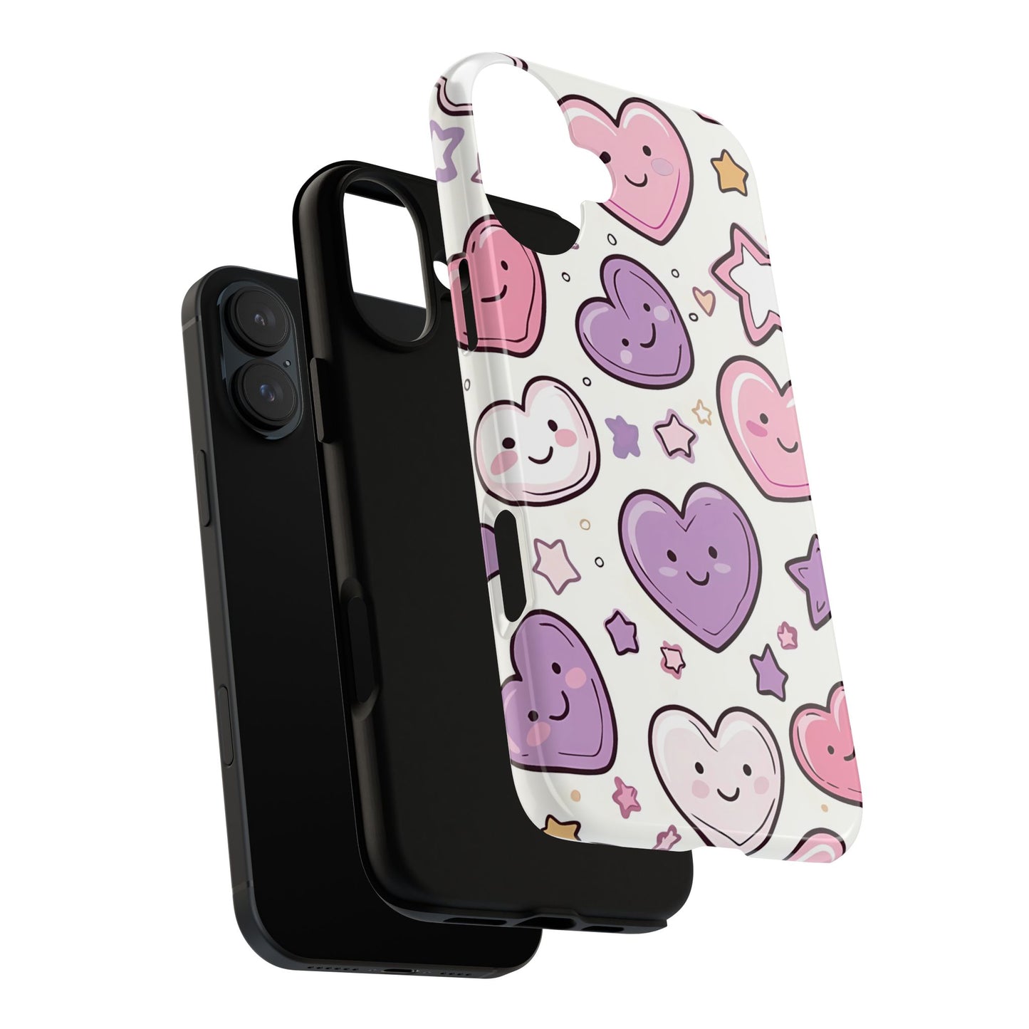 iPhone case - Cute Heart pattern