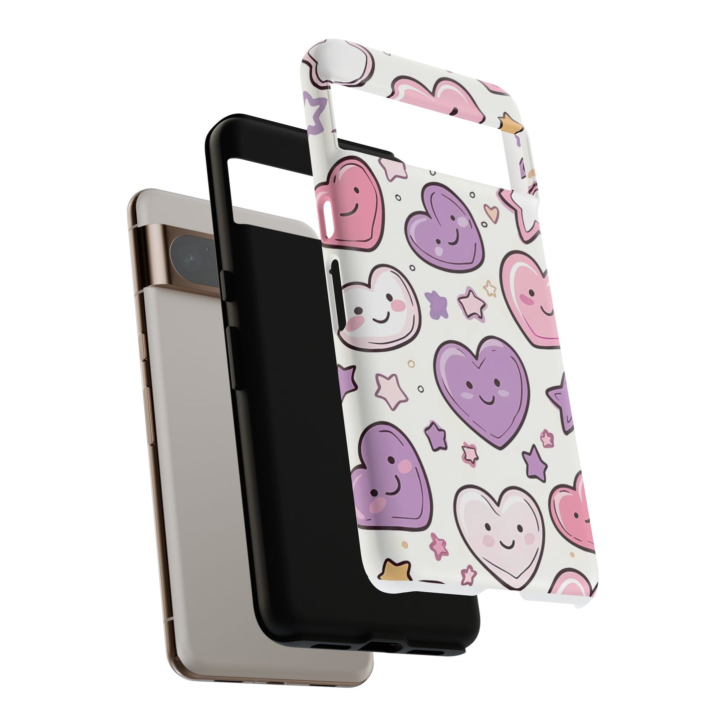 iPhone case - Cute Heart pattern