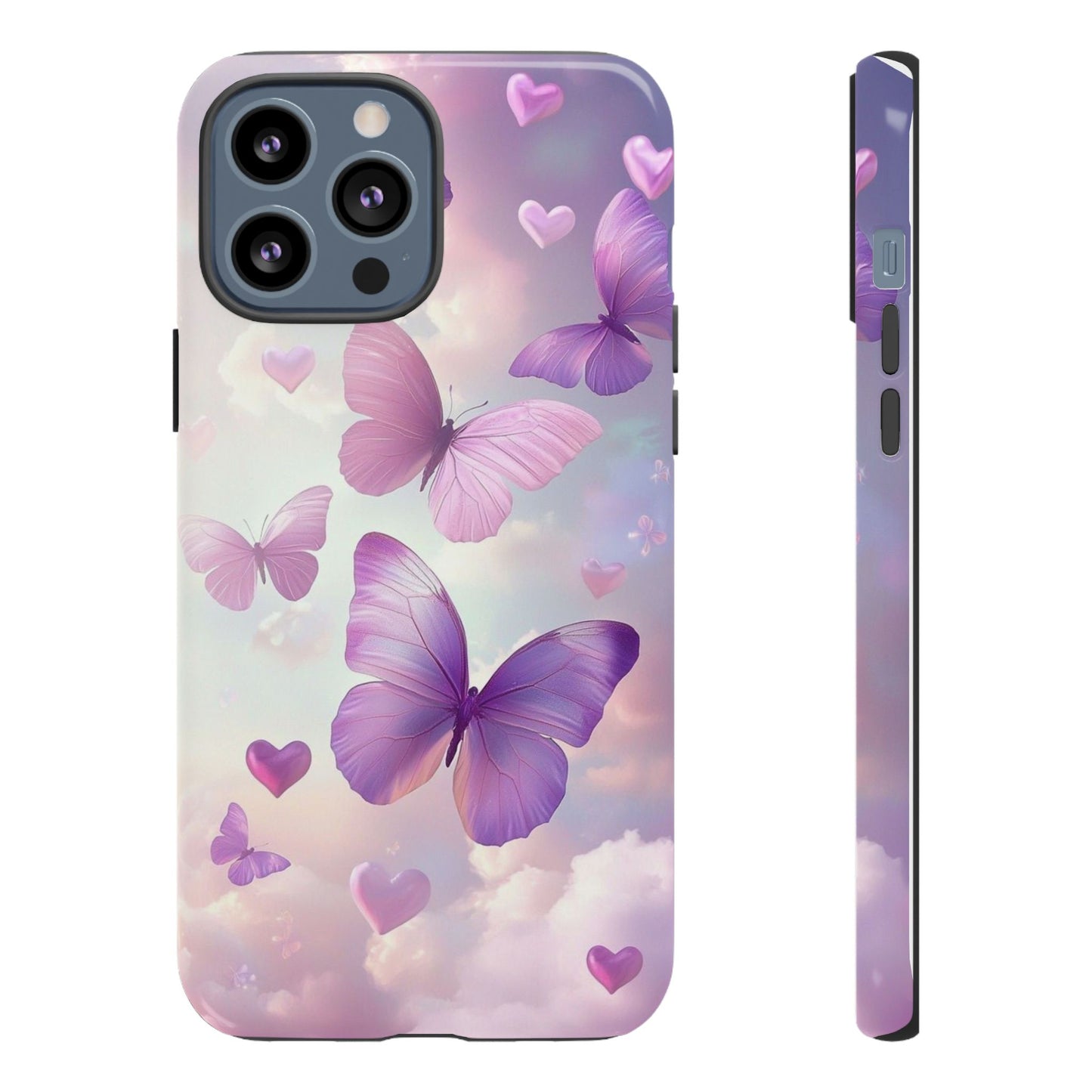 iPhone Case -Purple Butterfly