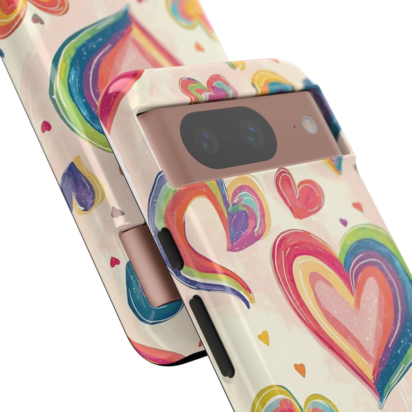 Cute iPhone Case – Colorful Heart