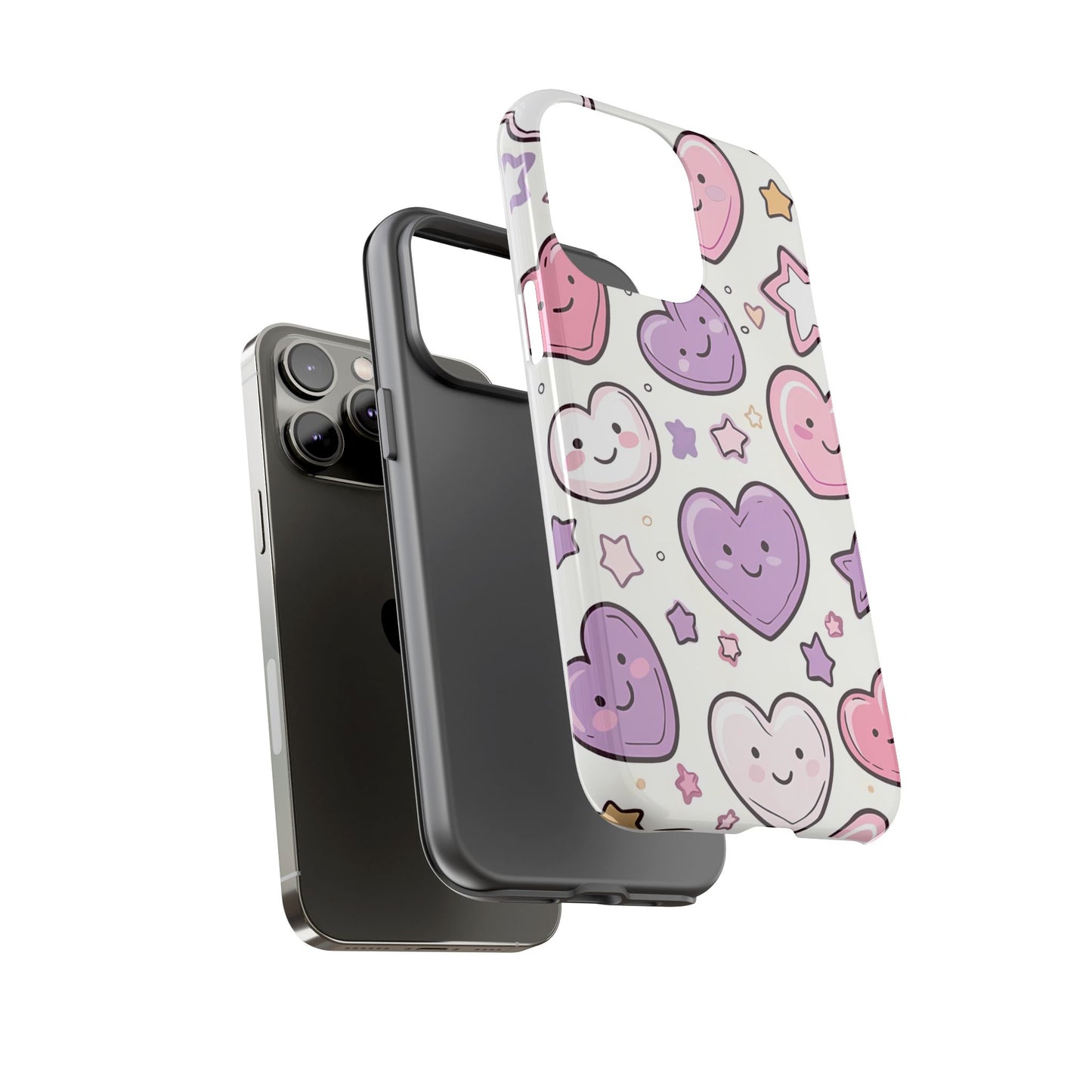 iPhone case - Cute Heart pattern