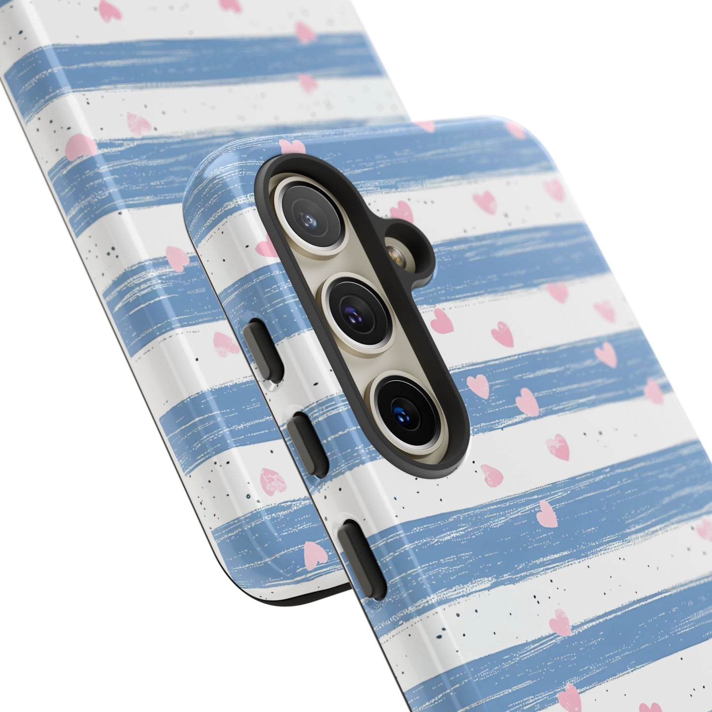 iPhone Case – Blue and White Pattern