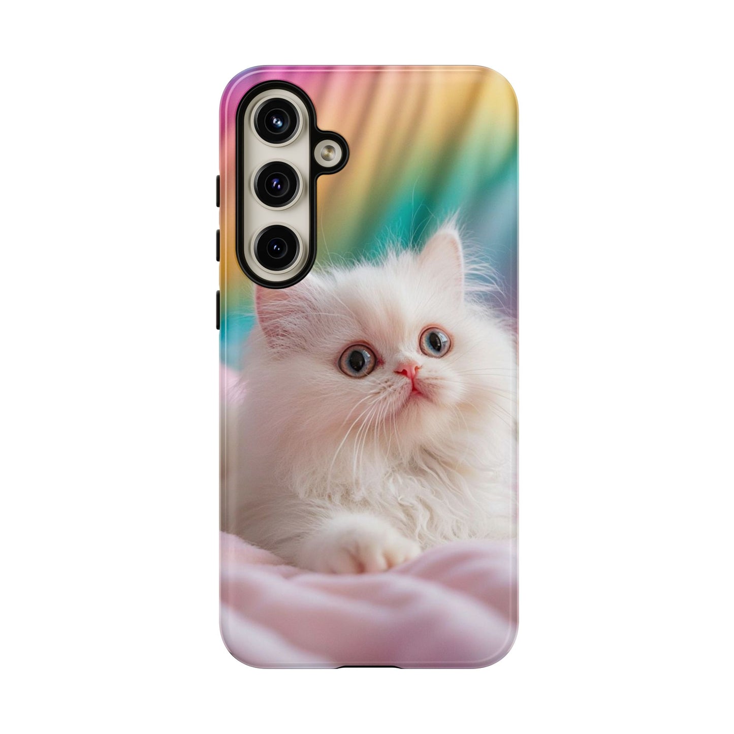 iPhone Case - Cute White Cat