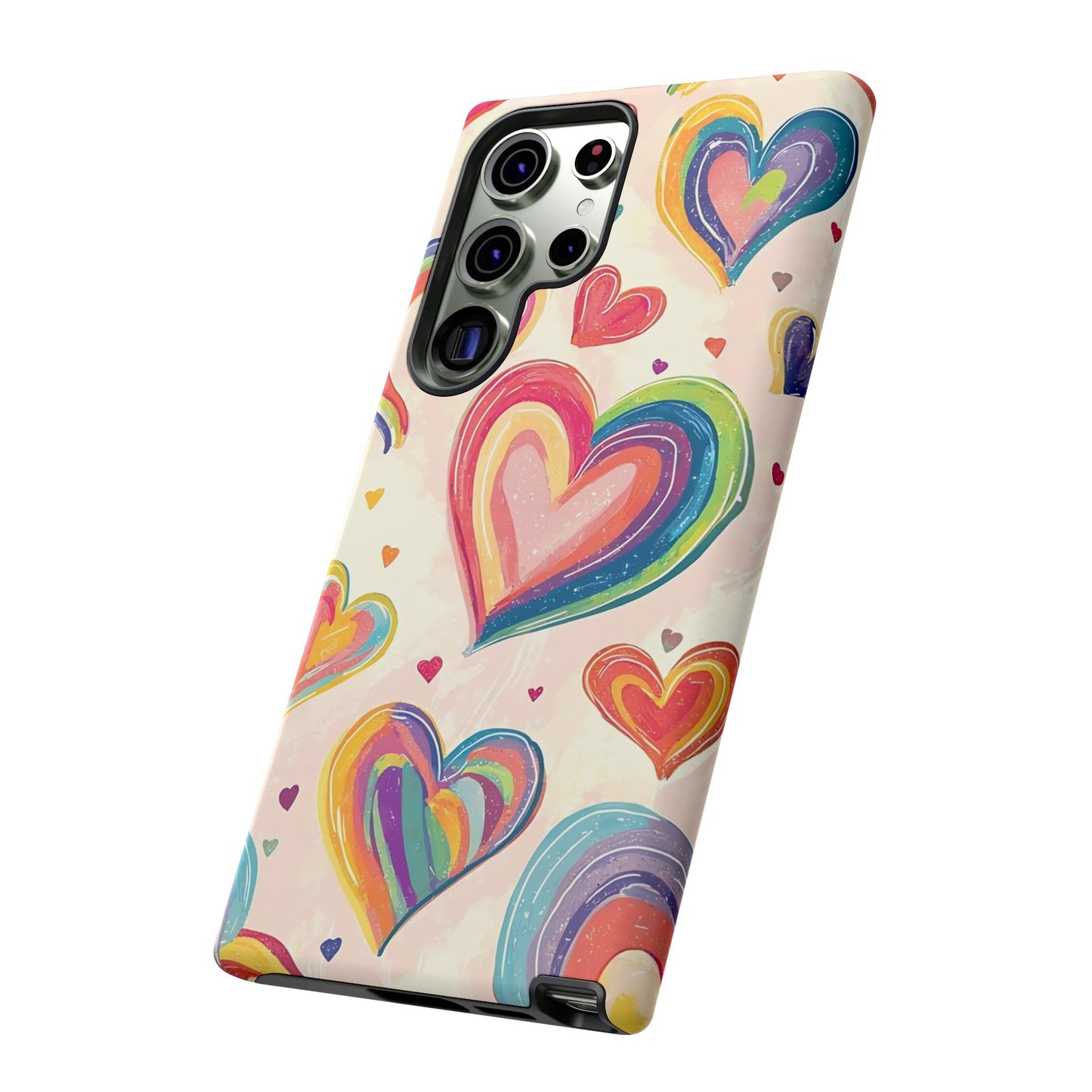 Cute iPhone Case – Colorful Heart