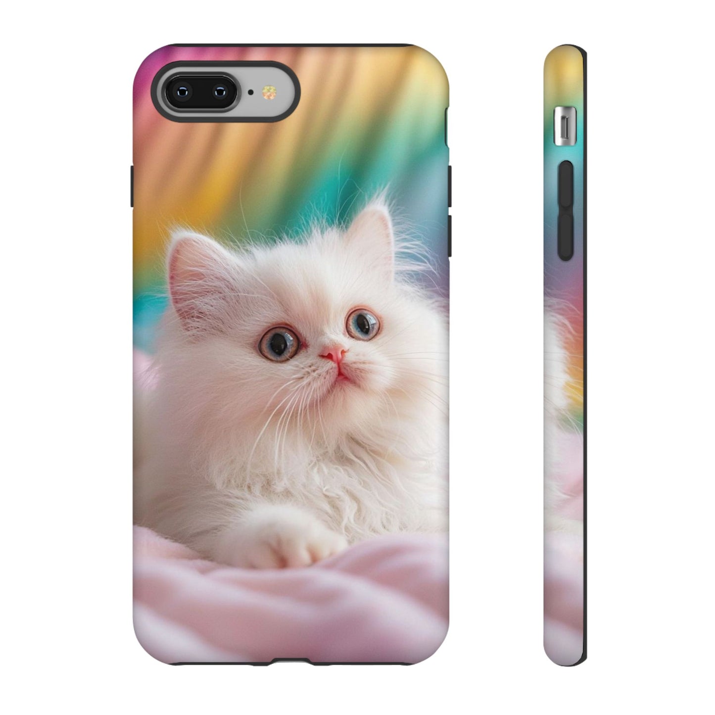 iPhone Case - Cute White Cat